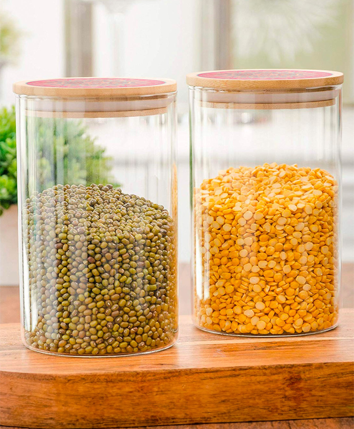 the better home Borosilicate Jar Set (Pack of 2) | LP078-D-picture-20