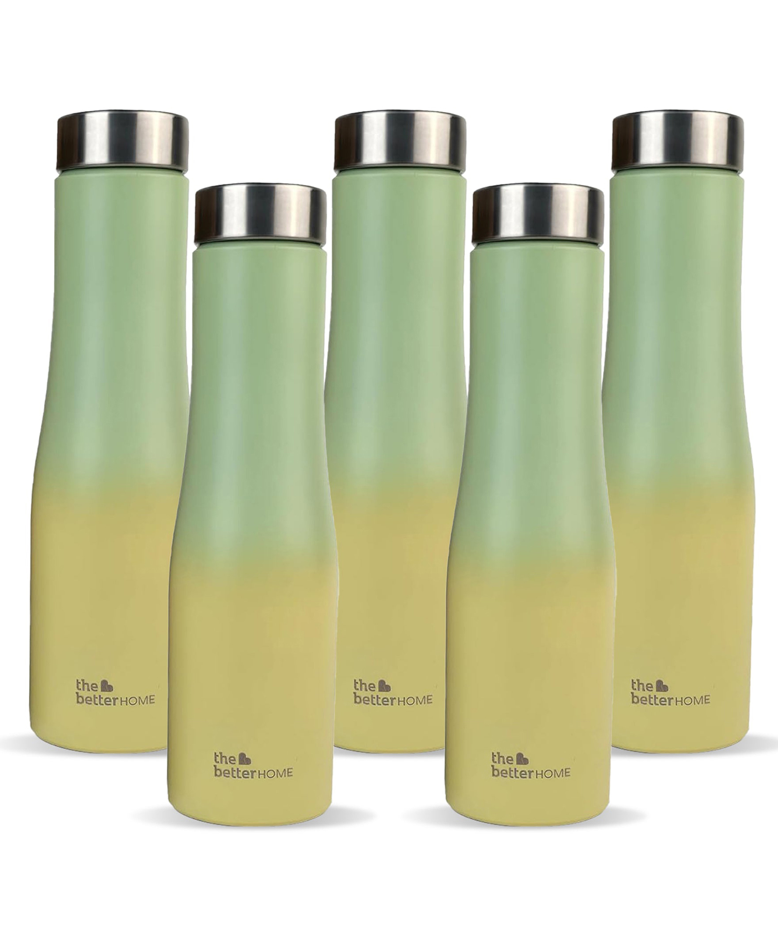 SPLASH Water Bottle Lemon-Green Gradient(Pack of 5)-image-2