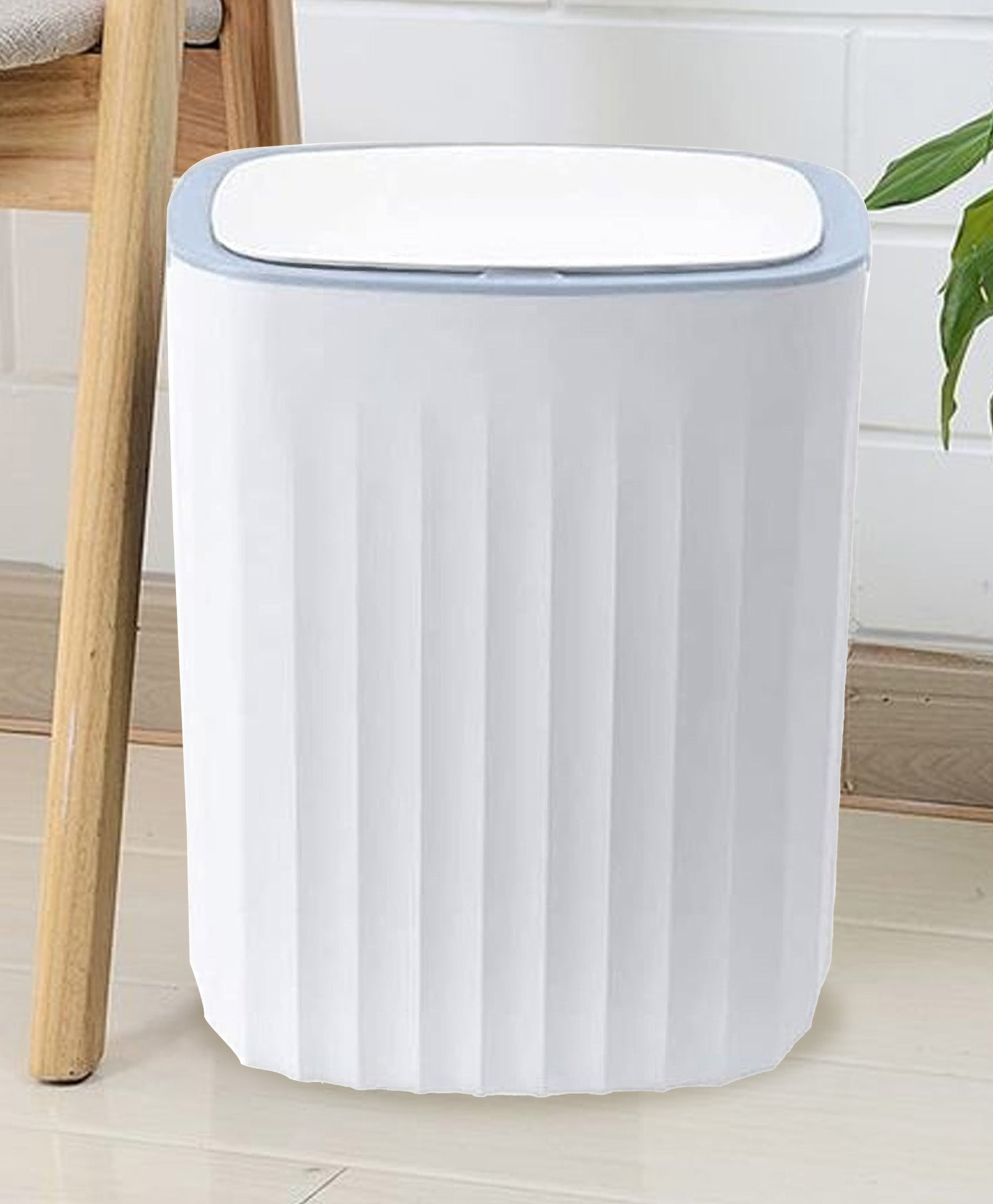 umai Automatic Dustbin | YW-5811-12L-WGY | White+ grey-picture-12