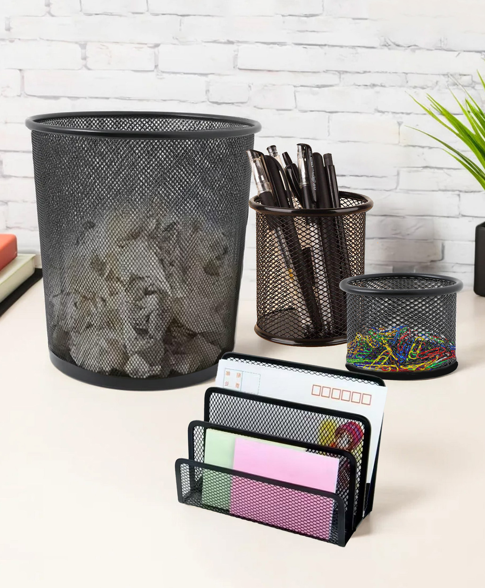 Office Set of 4pcs-T3595-Black-image-11