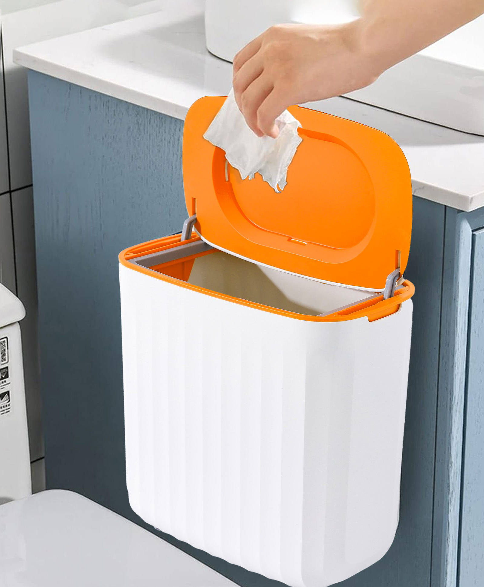 umai 8L Hanging Dustbin | YW-548-8L-ORG | Orange-picture-22