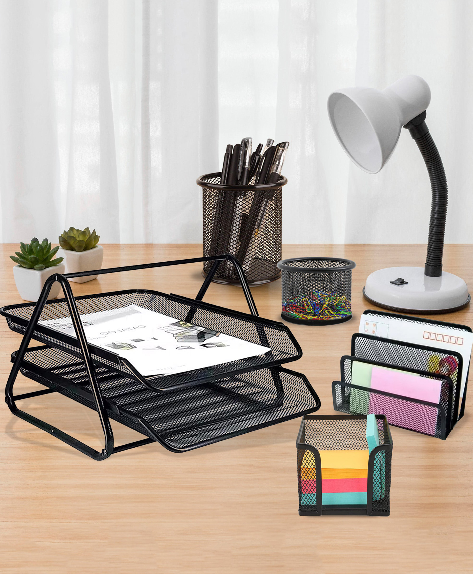umai Office Set of 5pcs-T3578-Black-picture-15