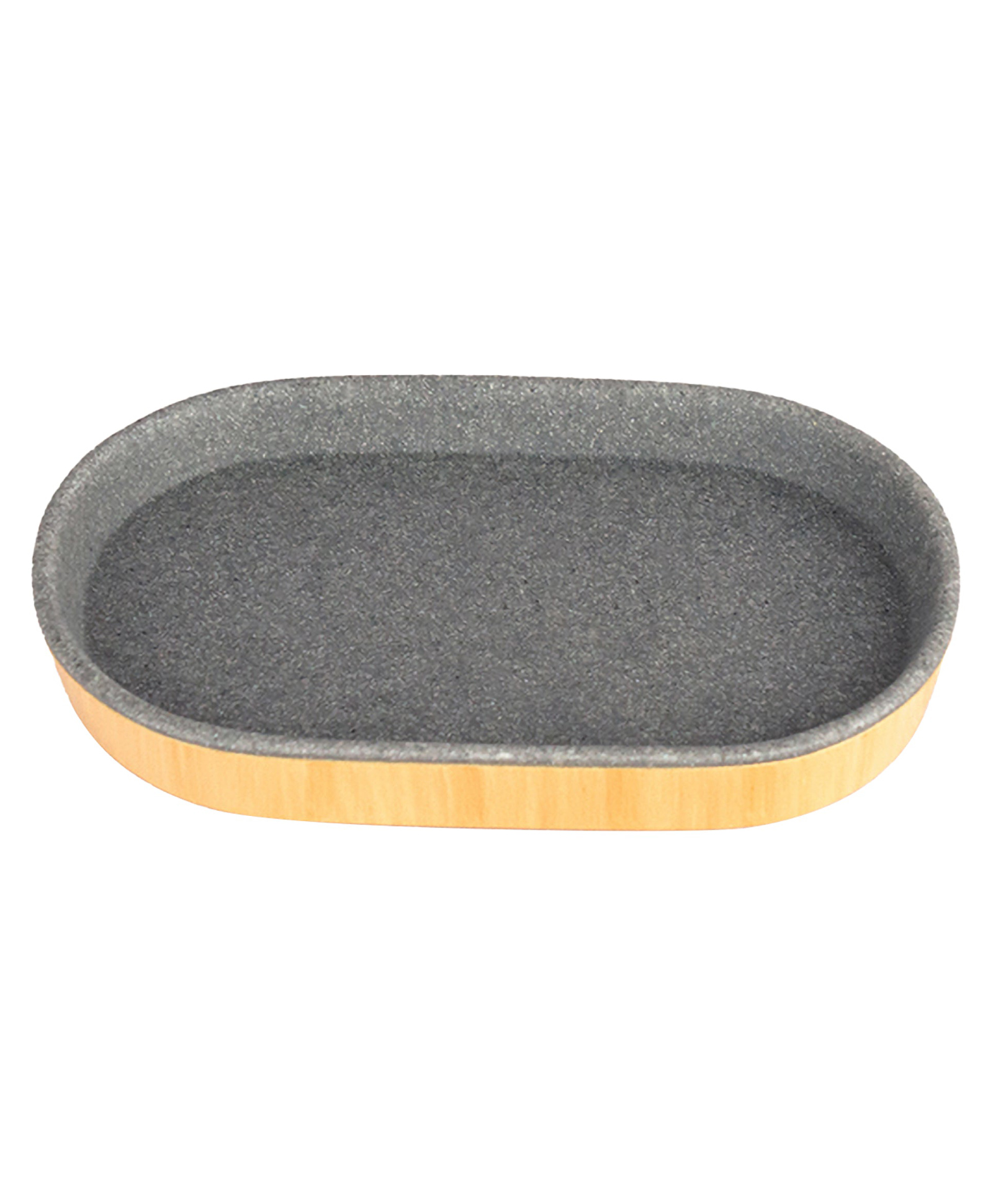 Poly-Resin Soap Dish|Grey-Natural|YTX3009C-image-45