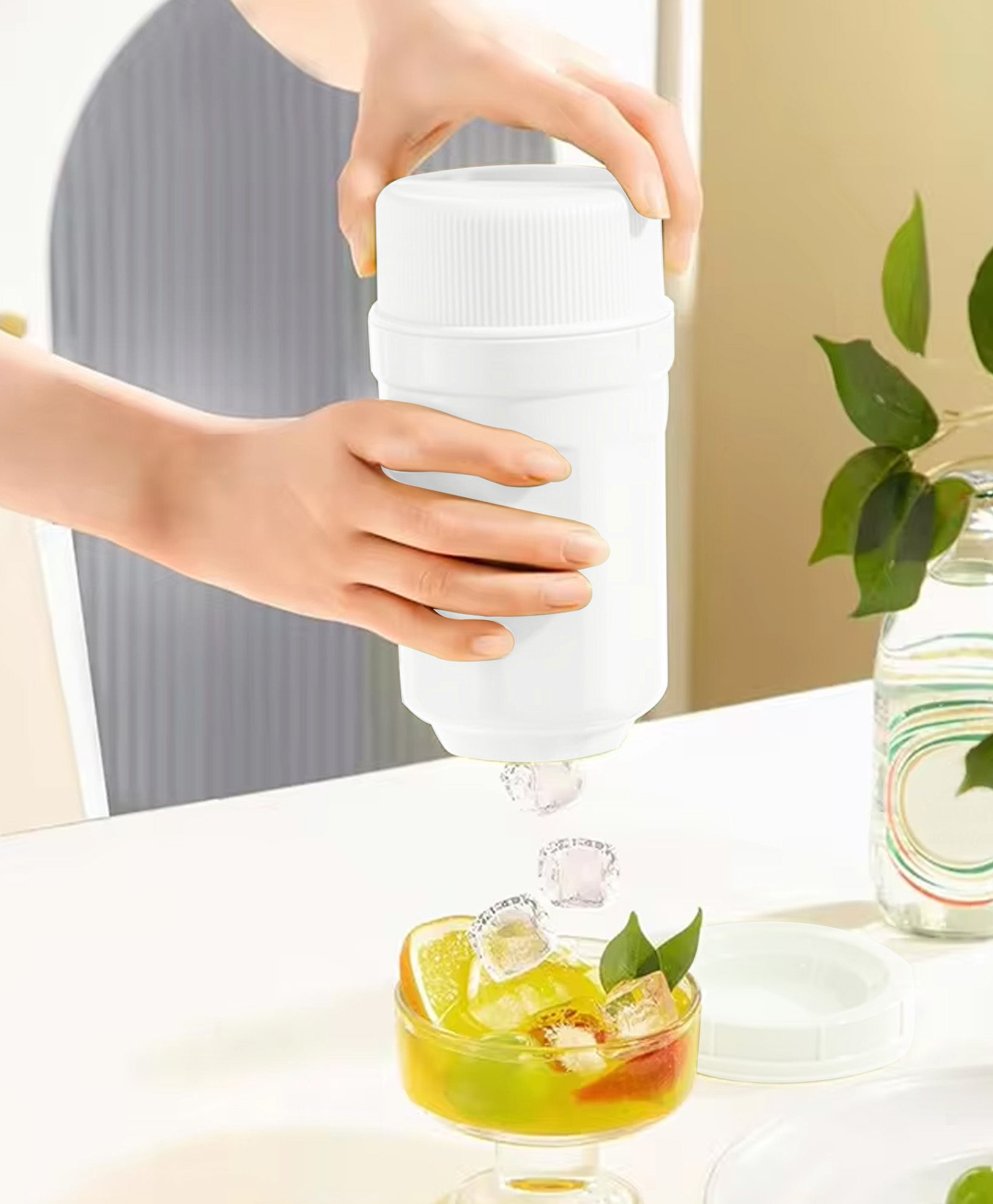 Ice Cube cup| SY081C | White