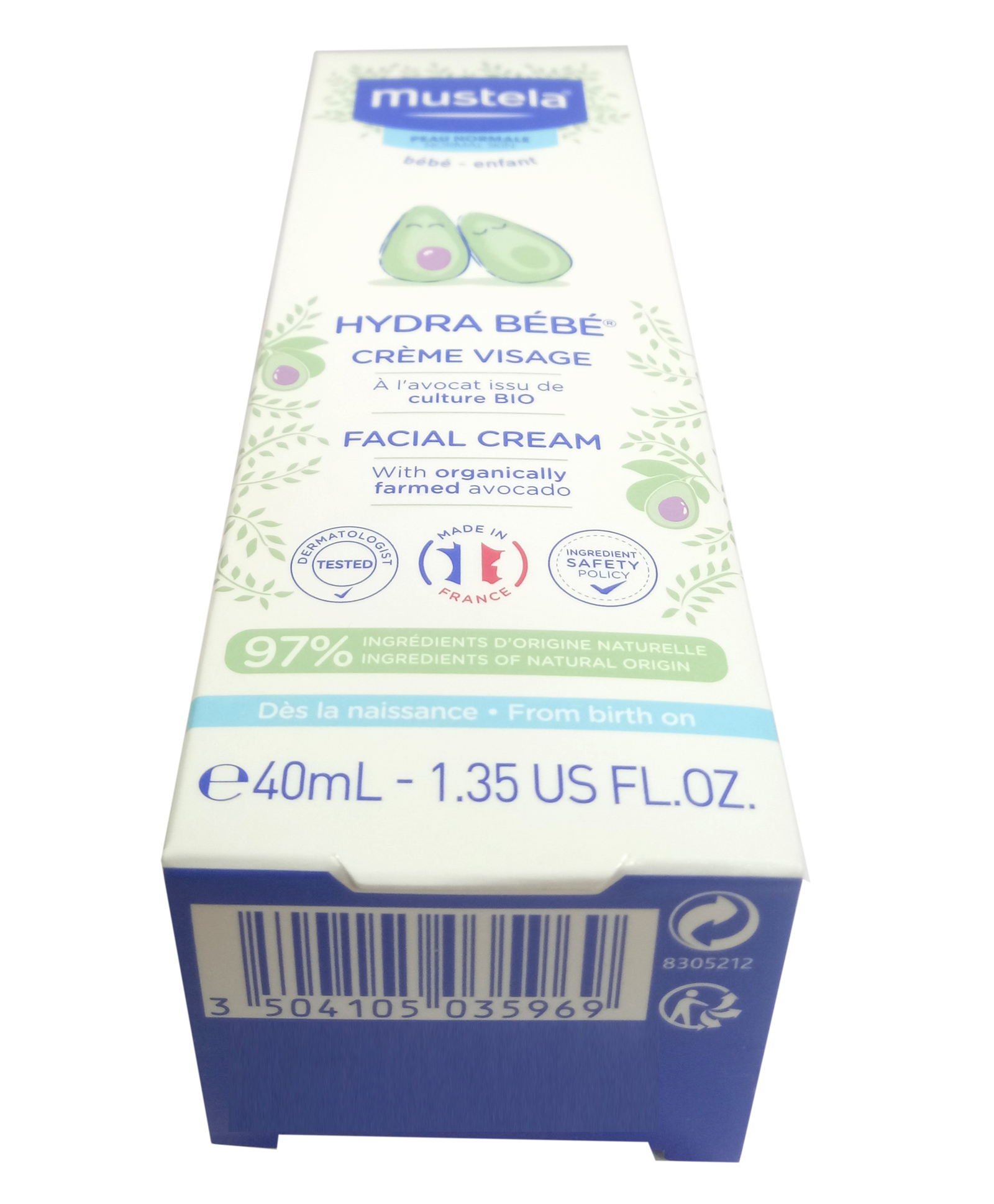 Mustela Hydra Baby Facial Cream 40 Ml Online In India Buy At Best Price From Firstcry Com 2178509