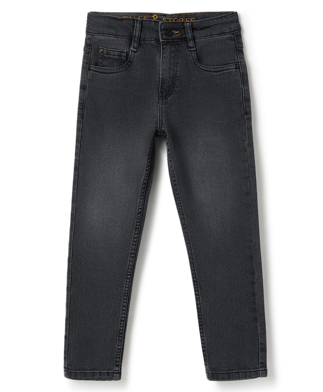 Tales & Stories Denim Washed Jeans - Grey-image-0