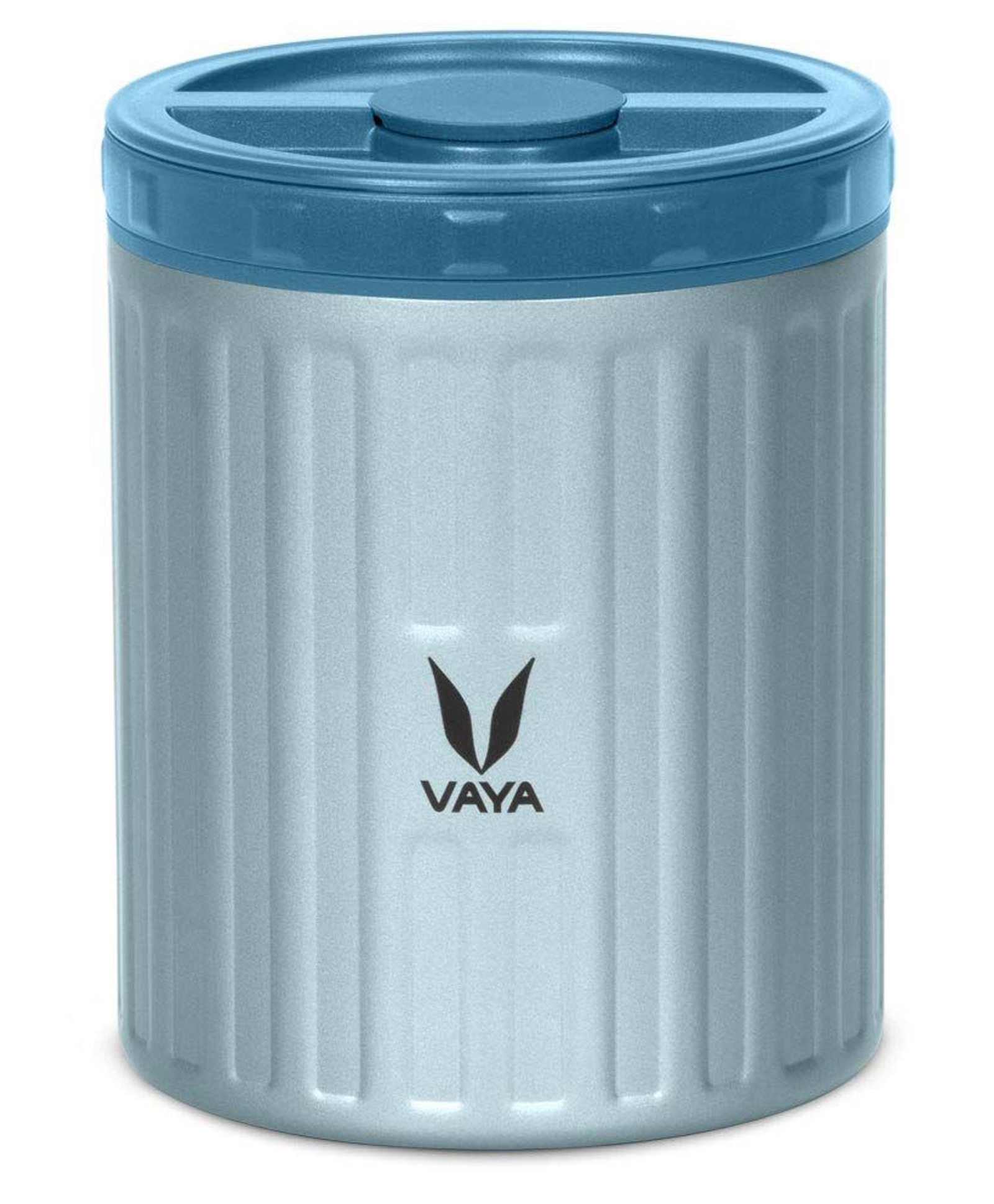 VAYA PRESERVE Thermal Insulated Lunch Box for Kids, Office Women, 440 ml Stainless Steel Tiffin Box, Meal Container, Meal Jar, Suitable for One Pot Meal, Blue-image-9