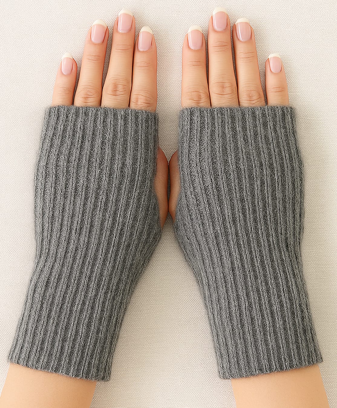Tipy Tipy Tap Striped Wrist Warmers - Grey-picture-31