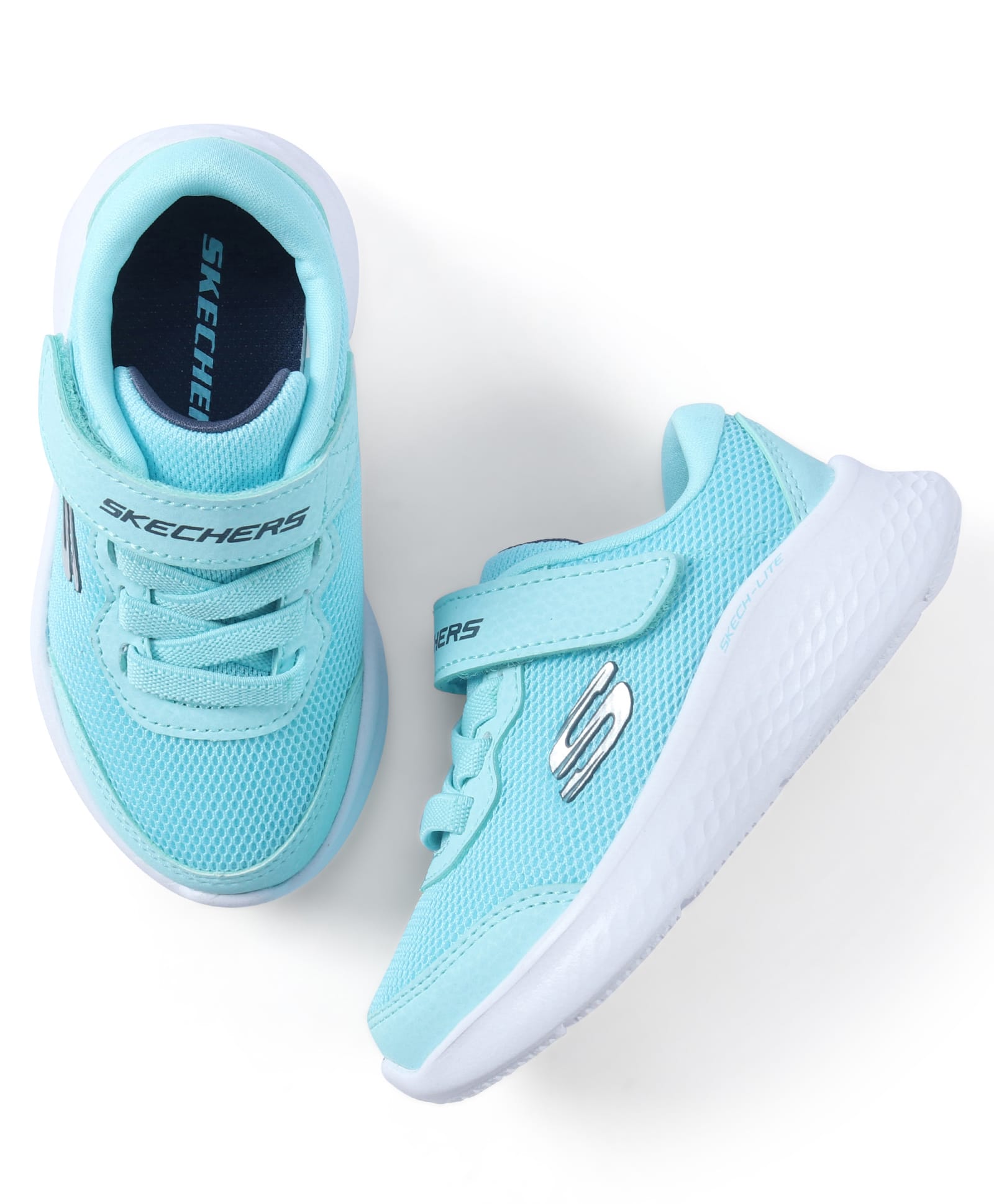 Skechers Casual Shoes By Velcro Closure - Mint-image-18
