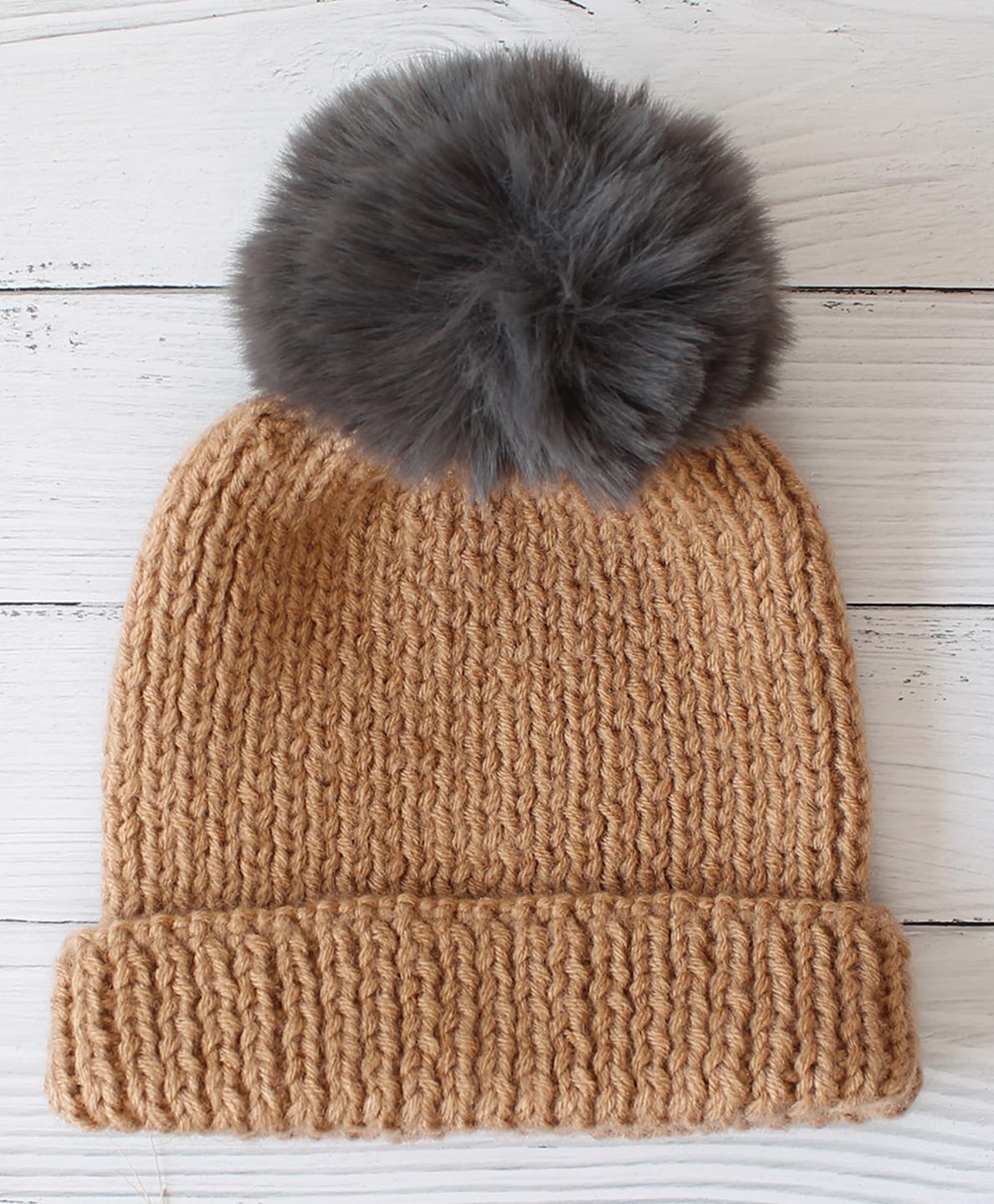 Woonie Hand Knitted Pom Pom Embellished Cap - Circumference 47.5 Cm-picture-13