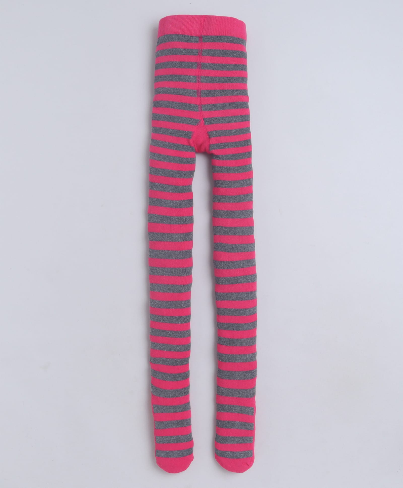 The Sandbox Clothing Co Cotton Knit Striped Stockings - Pink-image-29