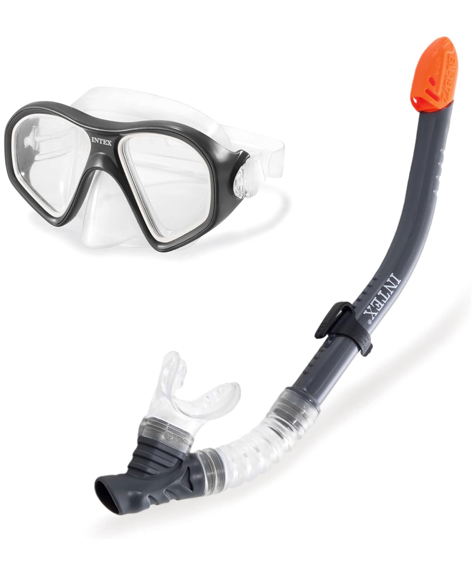 Intex Reef Rider Diving Mask & Easy Flow Snorkel Set Color May Vary-picture-13