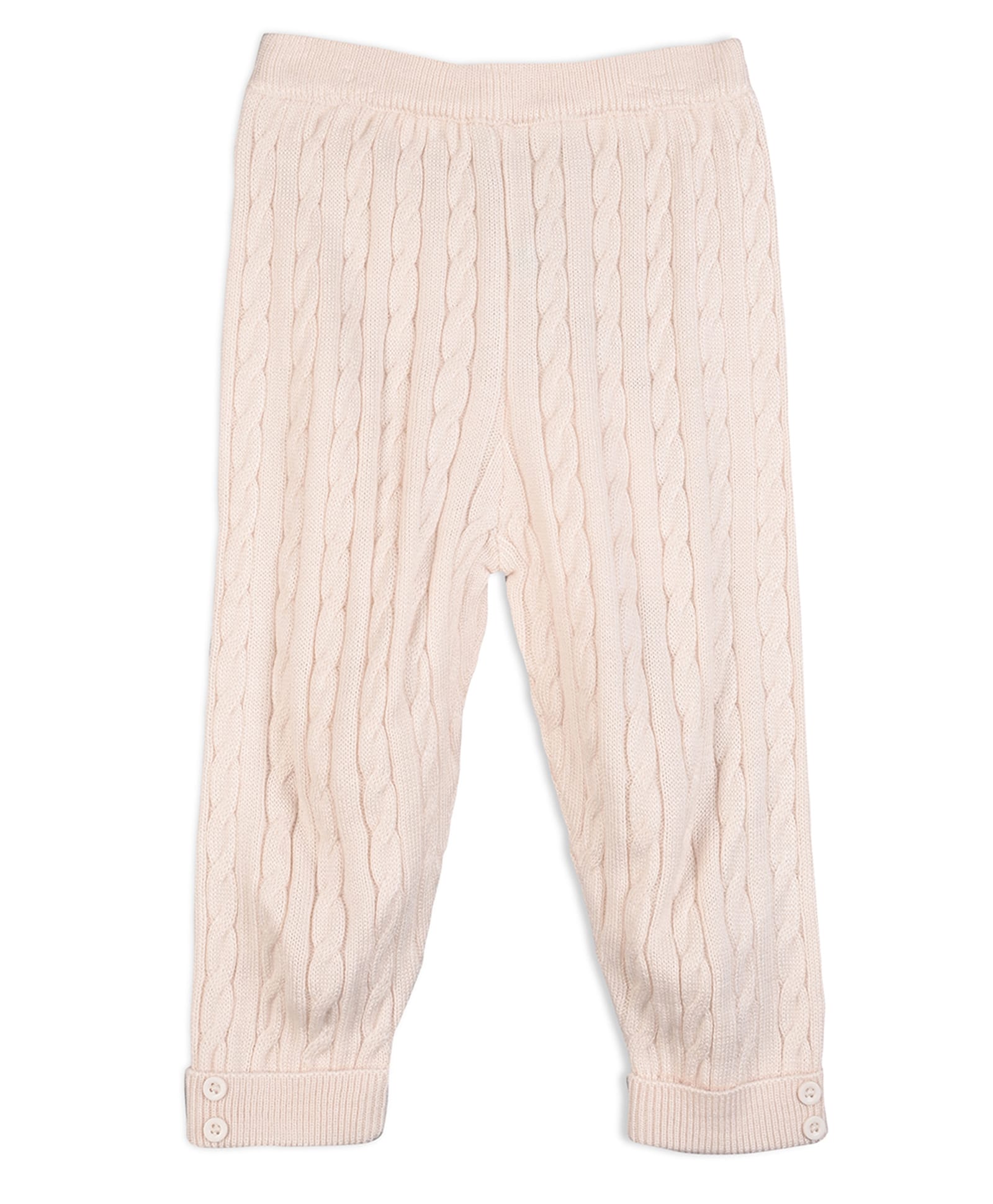 MINI KLUB Knit Cable Knit Designed Pant - Pink-picture-25