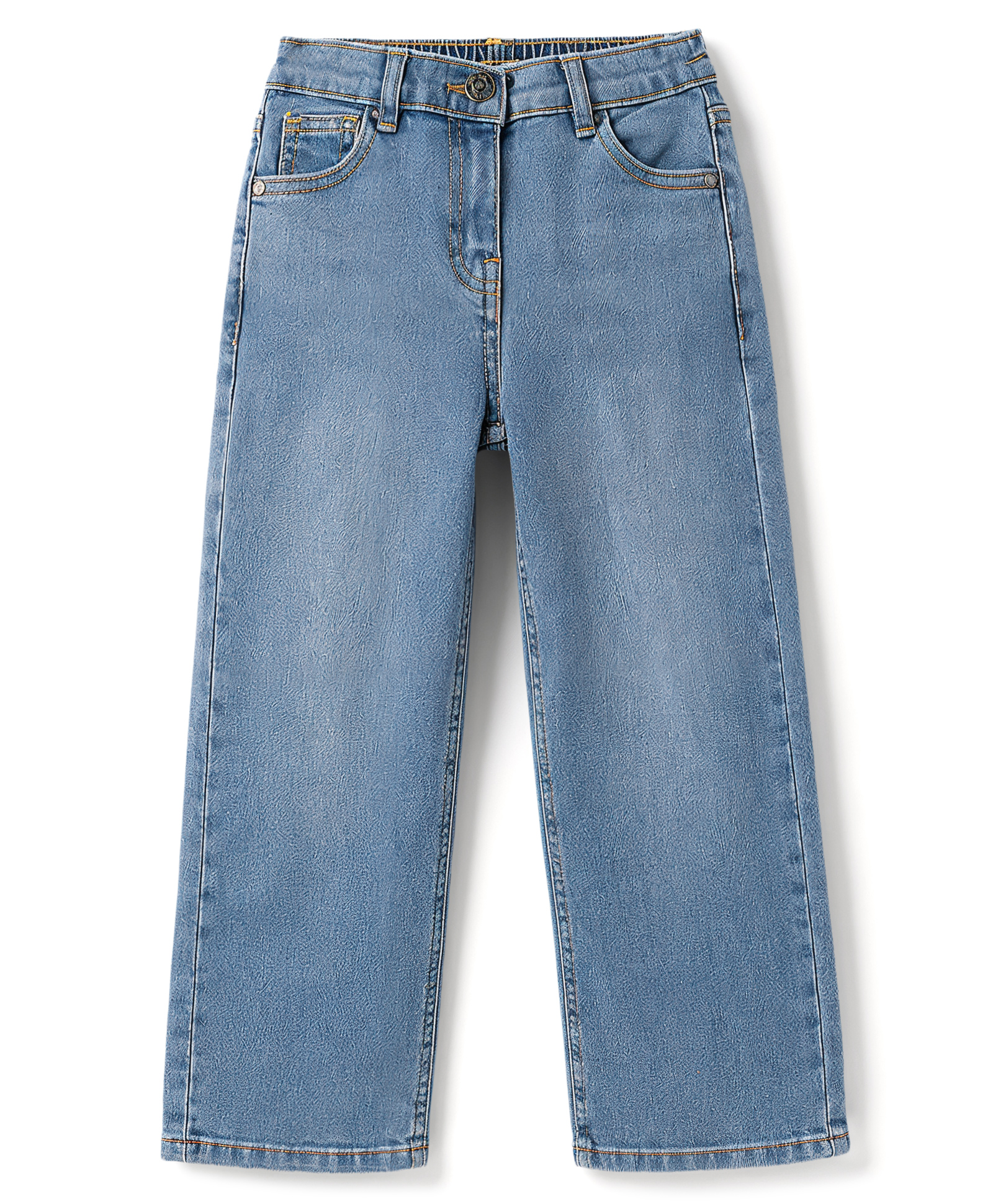 kookie kids india Kookie Kids Denim Full Length Washed Jeans - Light Blue-picture-20
