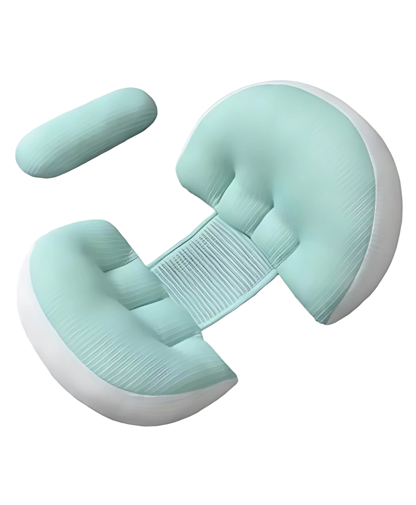 OBABY Pregnancy Pillow Adjustable U Shaped Pregnancy Pillow for Belly and Back Support, Compact Pregnancy Support Pillow.