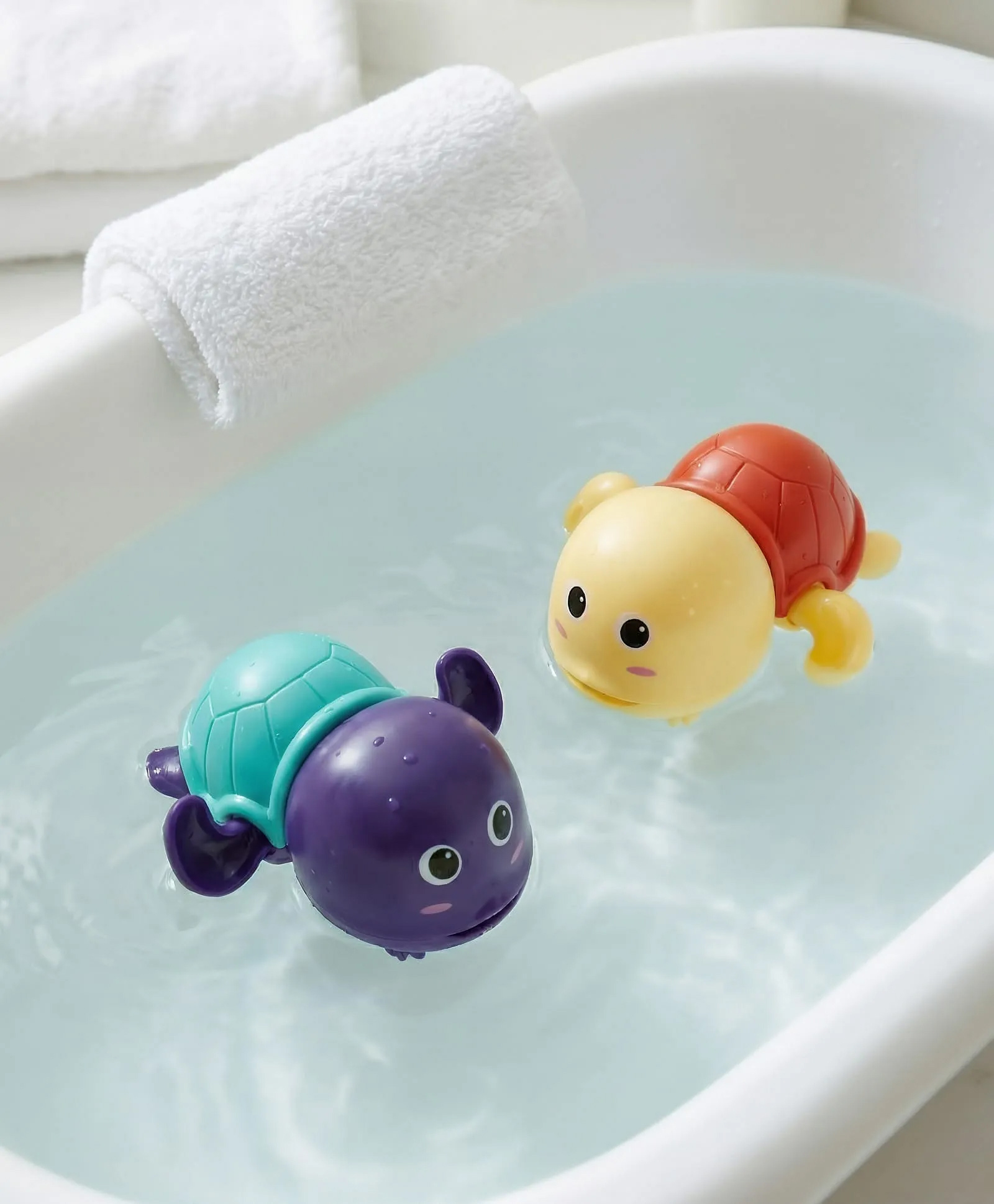 Play Nation Premium Bathtub Floating Turtle Pack of 2| Water Wind Up Swimming Turtle| Develops Cognitive Skills & Hand-Eye Coordination| Pre-School Toy| BIS Certified-image-45