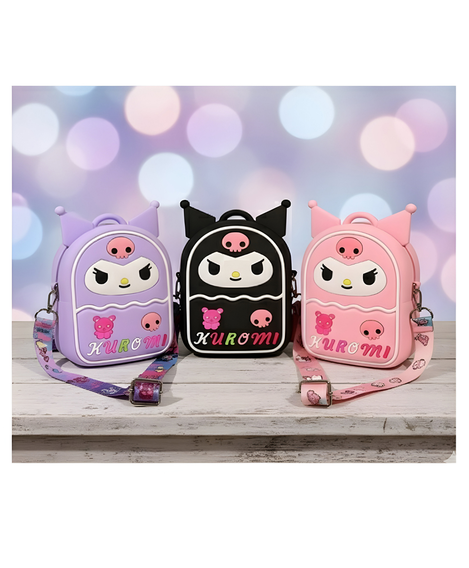 SCHOOLISH Anime Mini Backpack Anime Cosplay Backpack Cute Doll Handbag Shoulder Bag - PACK OF 1 - COLOR MAY VARY-image-10