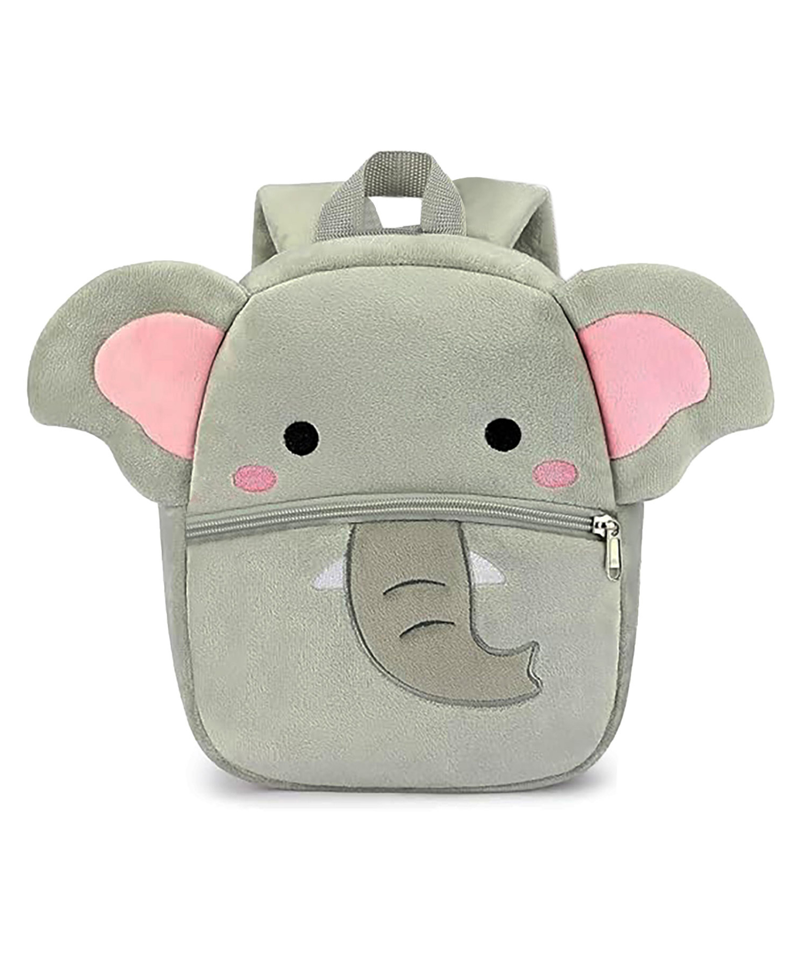 Frantic Premium Quality Grey Trunk Elephant school bag -Height 14 Inches-picture-18