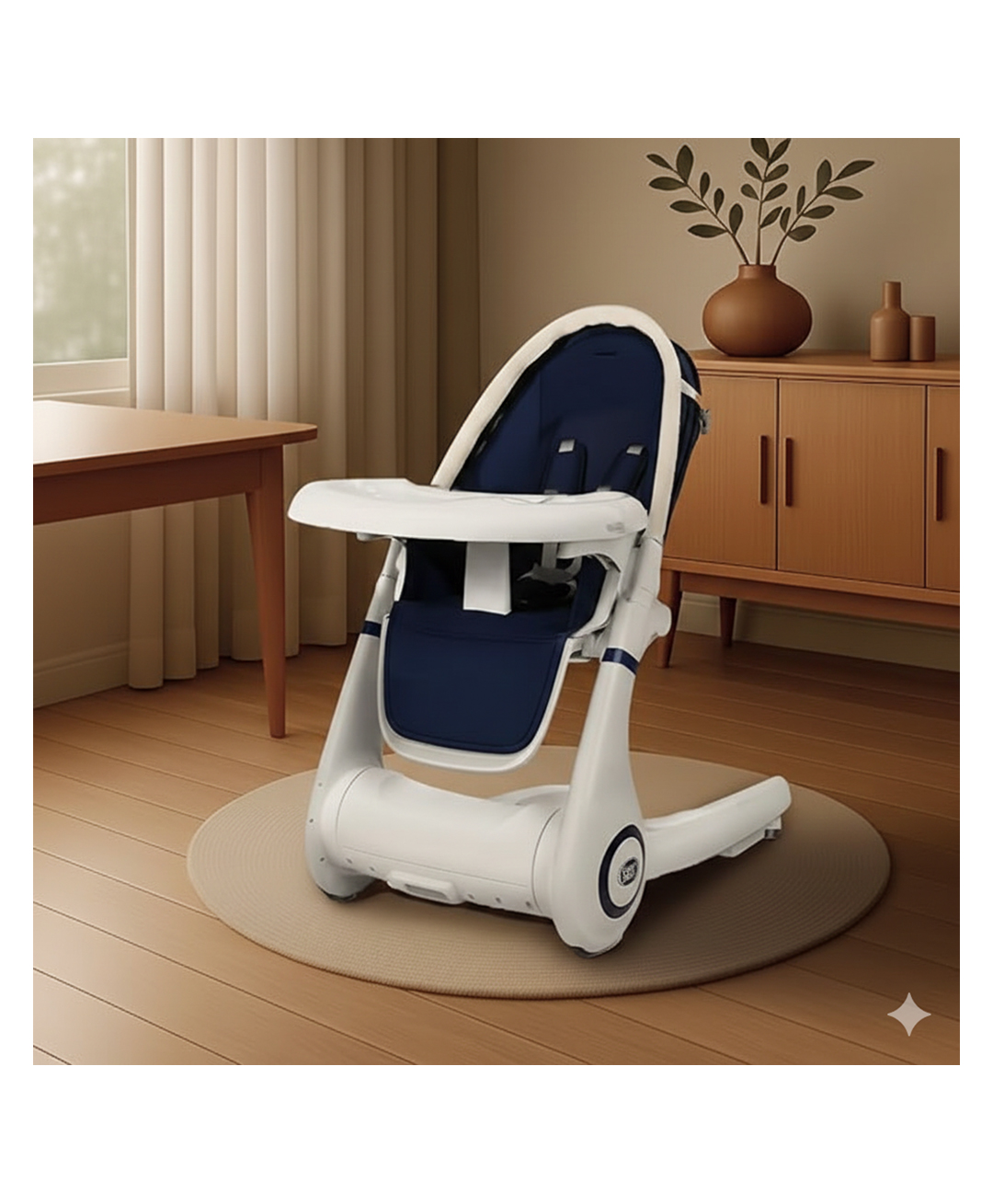 Purple Tots Travel Cabin Stroller - White-image-11