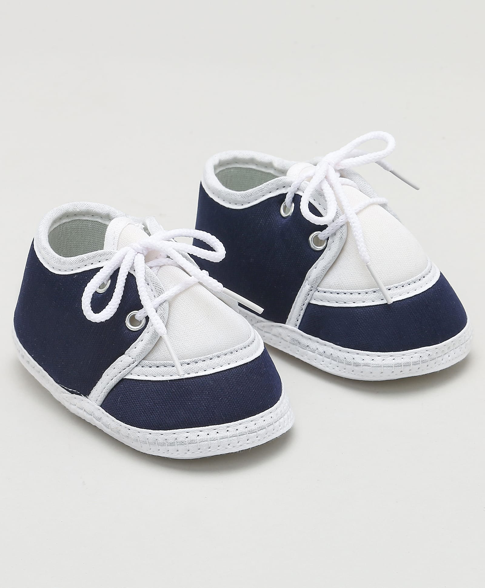 KIDSUN Colour Blocked Lace Up Booties - Navy Blue-image-29