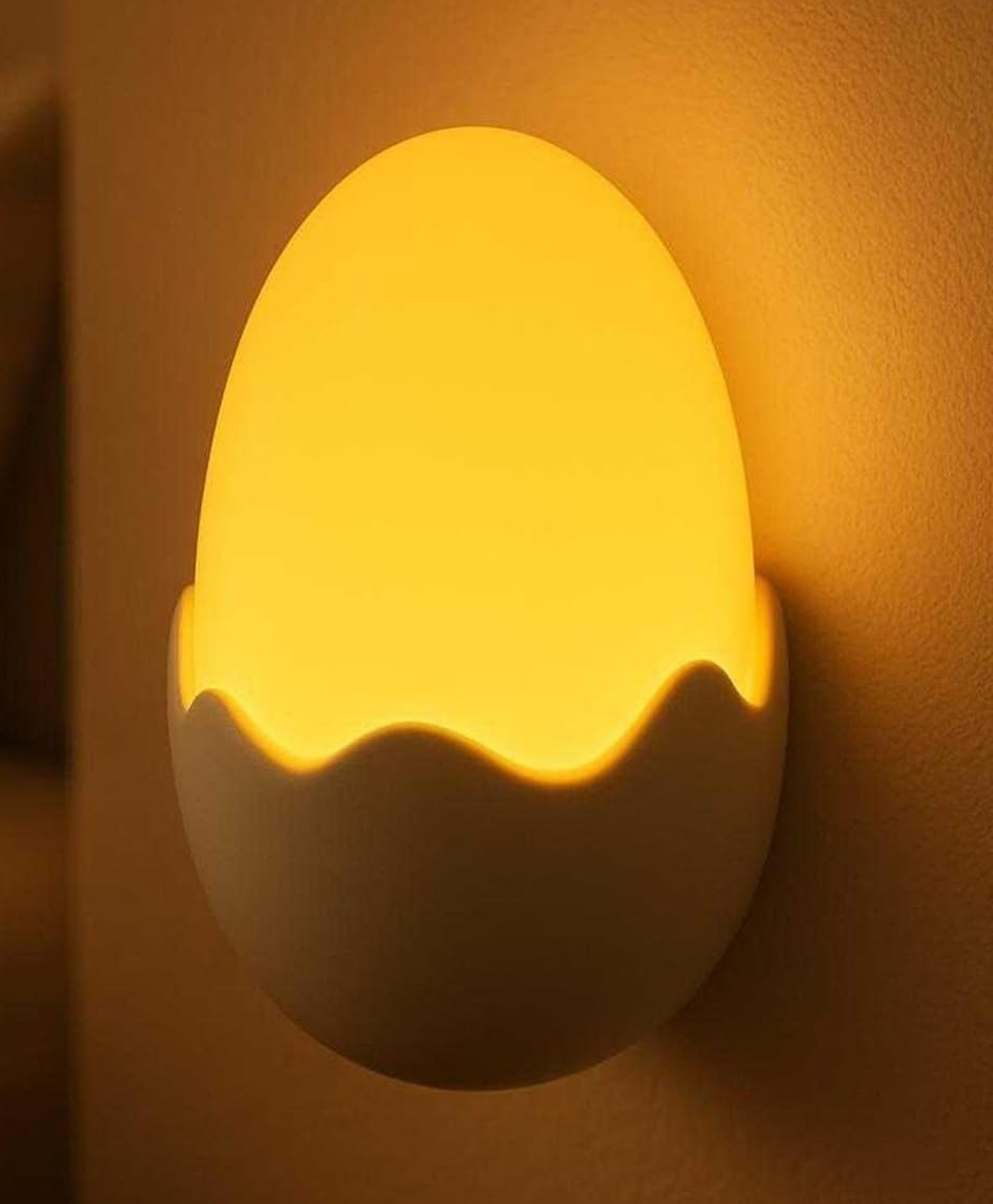 Chocozone Egg Shape Night Lamp for Kids Room Plug in Night Light for Bedroom Night Lamp-image-46