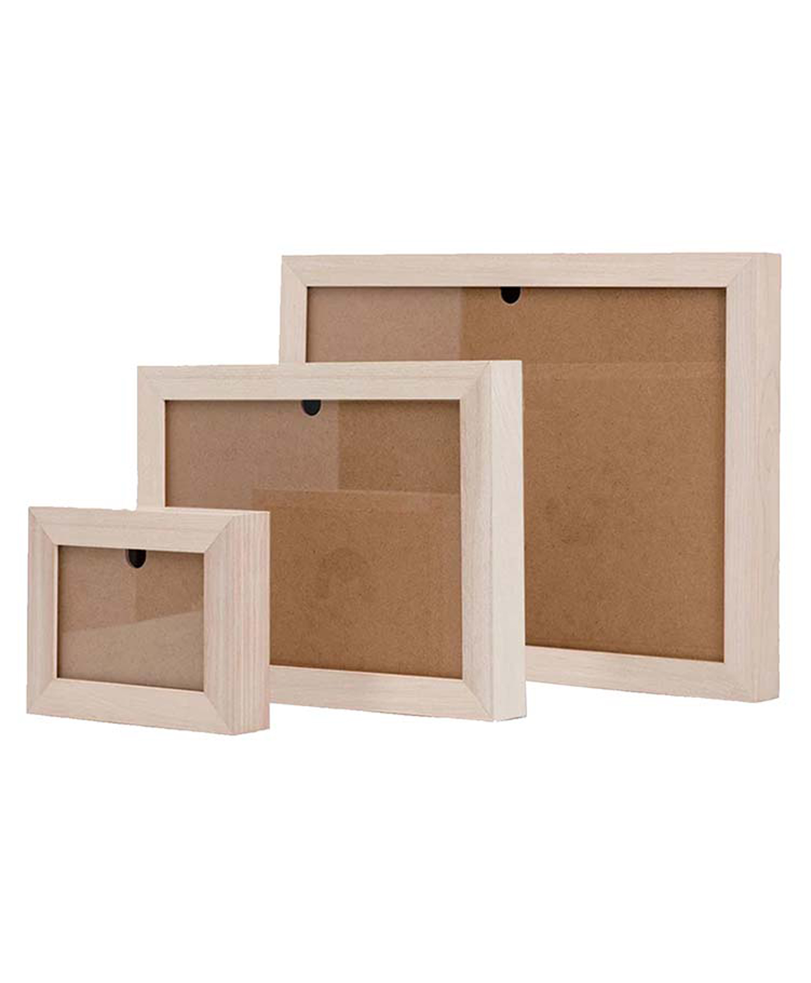 Kids Clap DIY Photo Frame for Kids Paint & Personalize | Holds 100+ Drawings | A6 Size | Solid Pine Wood | Magnetic Cover | Portrait & Landscape Wall Display | Pack of 2-picture-11