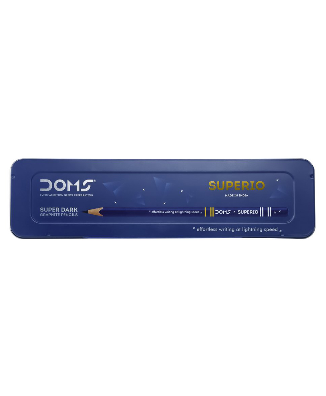 Doms Superio Graphite Pencil with Tin Box - Pack of 10-picture-43