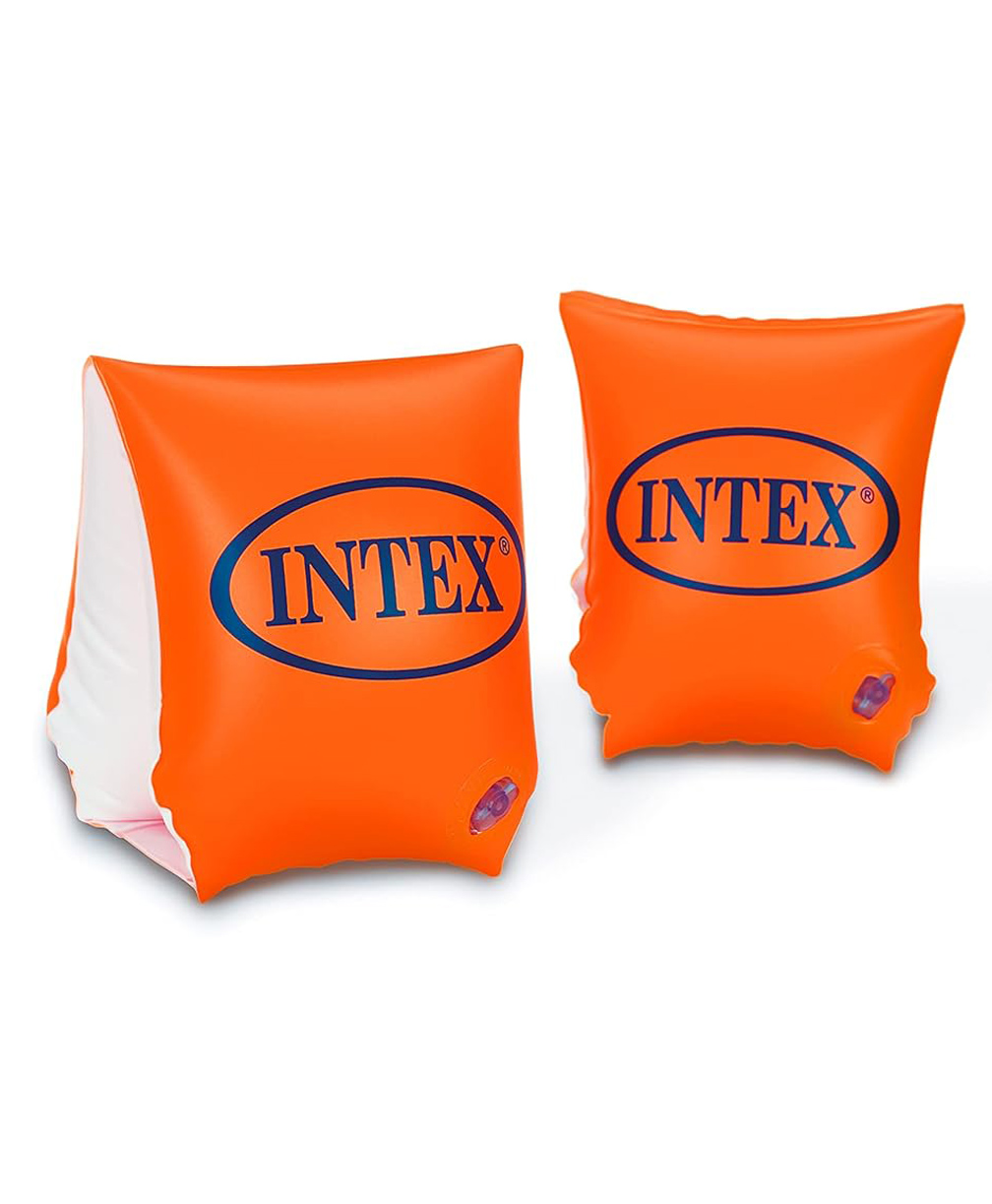 Intex Plastic Swimming Arm Bands - Orange Color-image-38