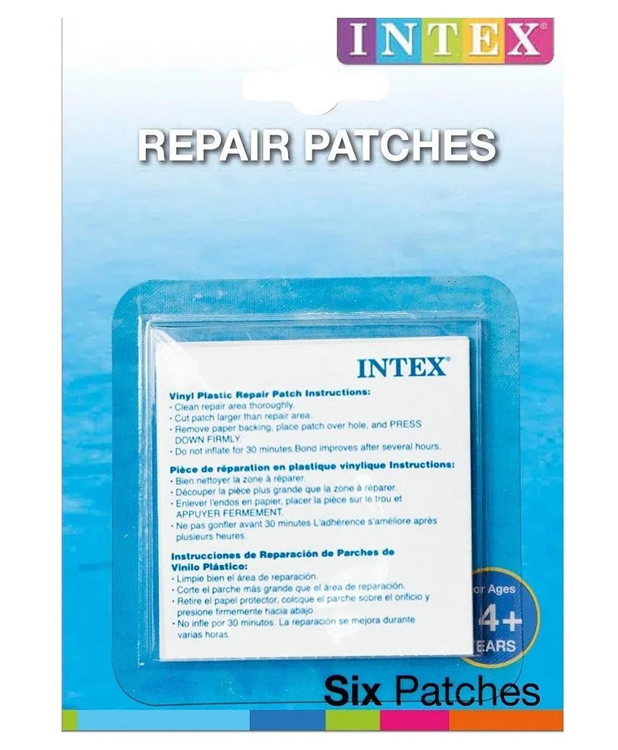 Intex Swimming Pool Repair Patches White - Pack of 6-picture-15
