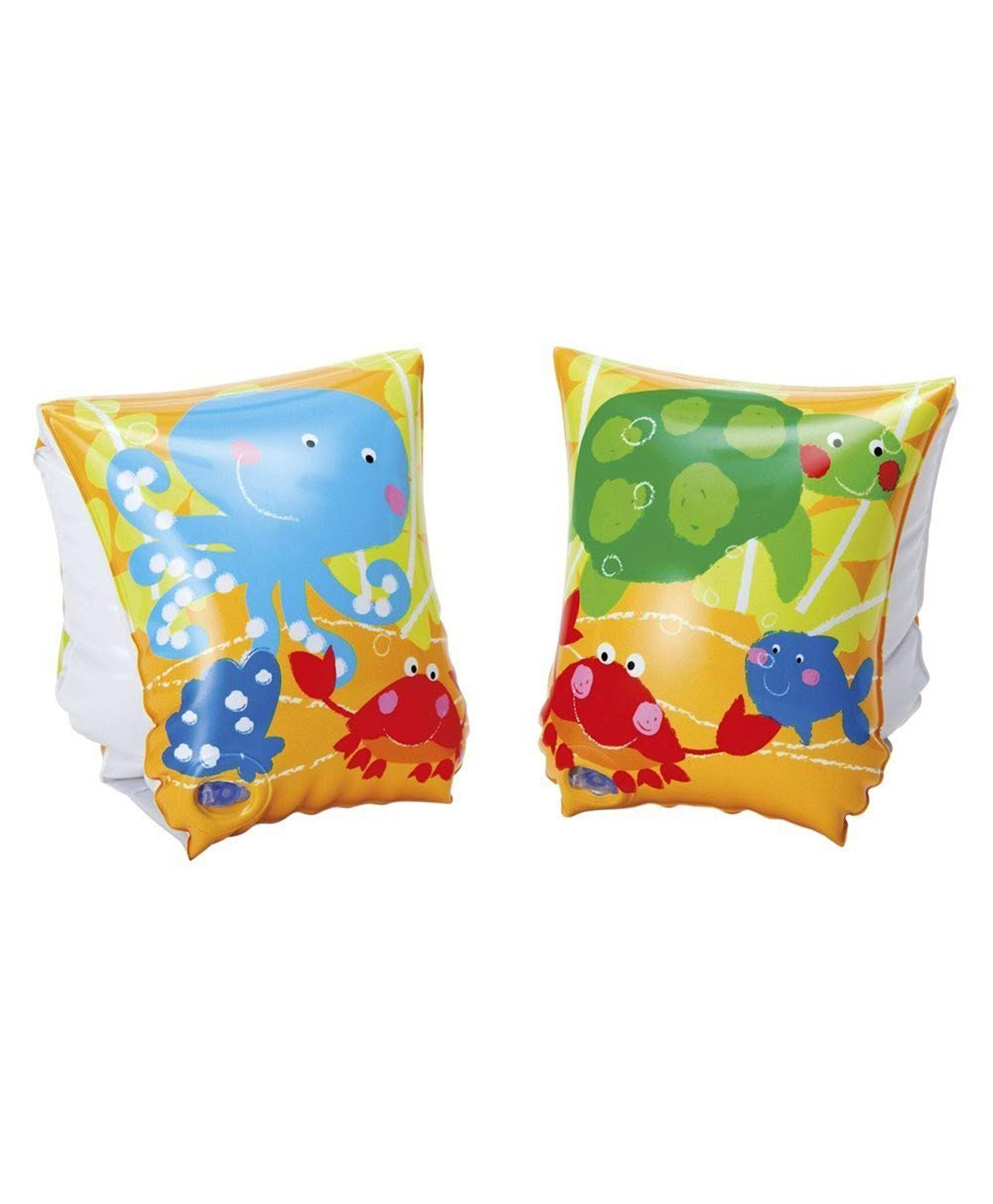 Intex Inflatable Swimming Arm Band Floats for Pool Beach for Kids- Multicolor-picture-16
