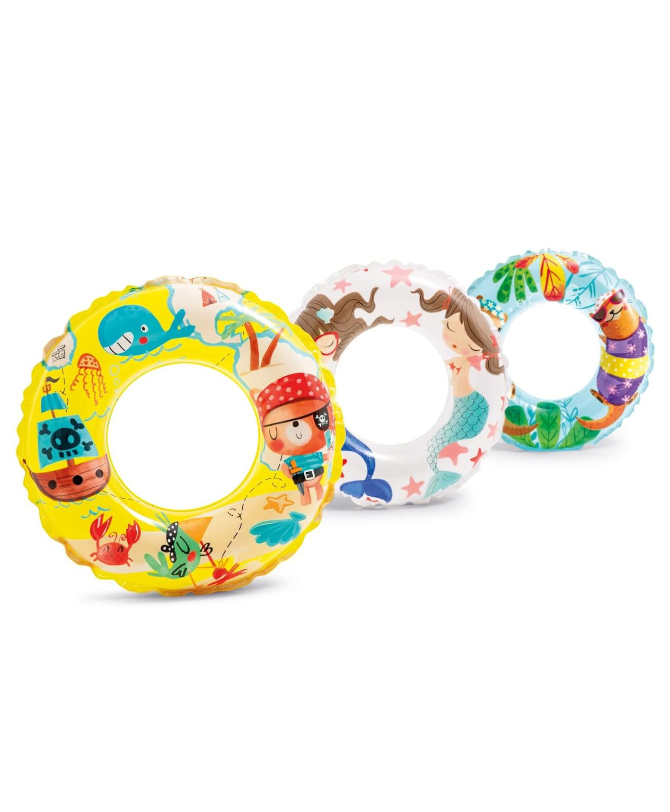Intex Inflatable Swim Rings For Kids - pack of 1 Color May Vary-image-46