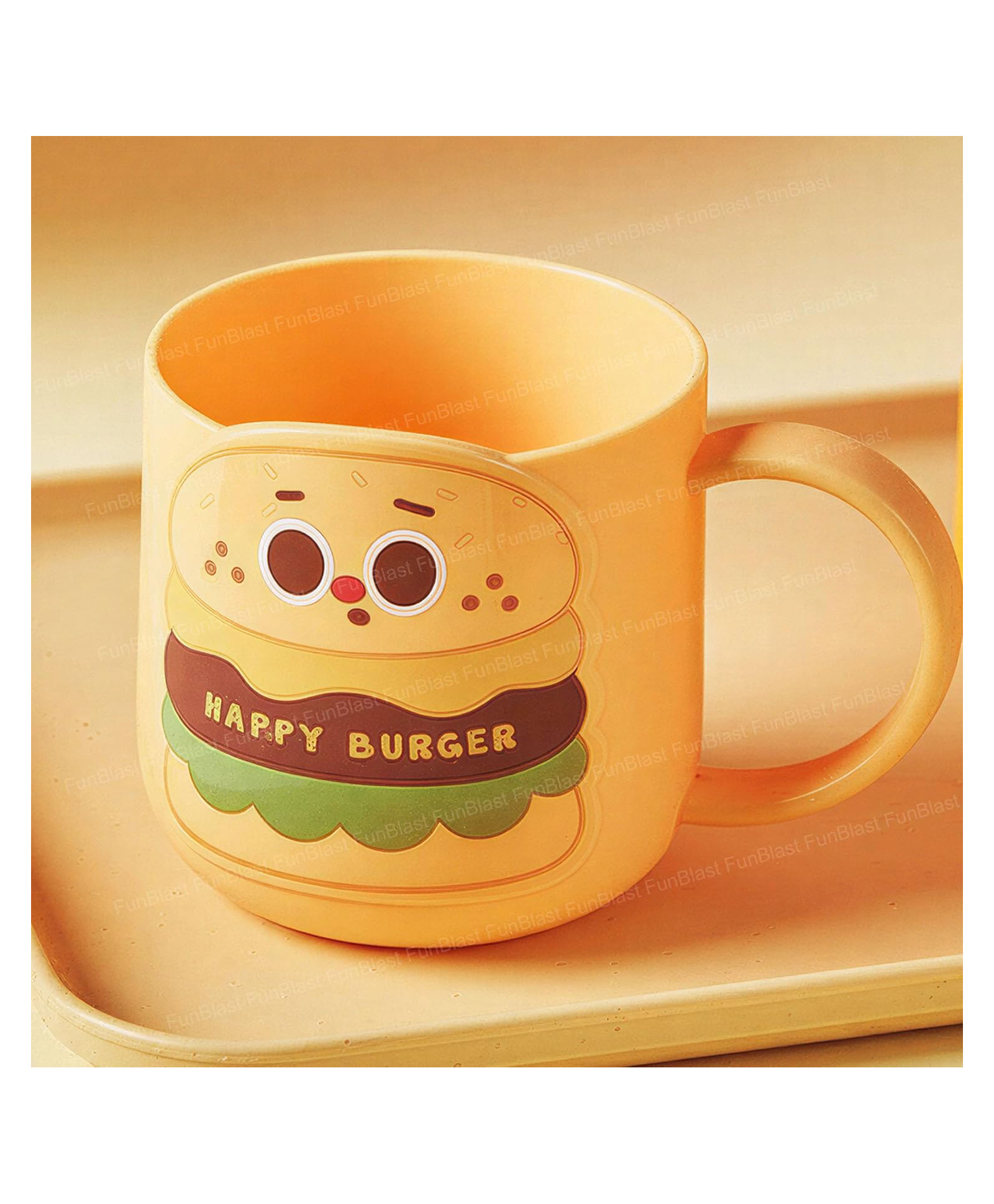 FunBlast Burger Design Milk Mug for Kids Pack of 1 (400 ml)-picture-49