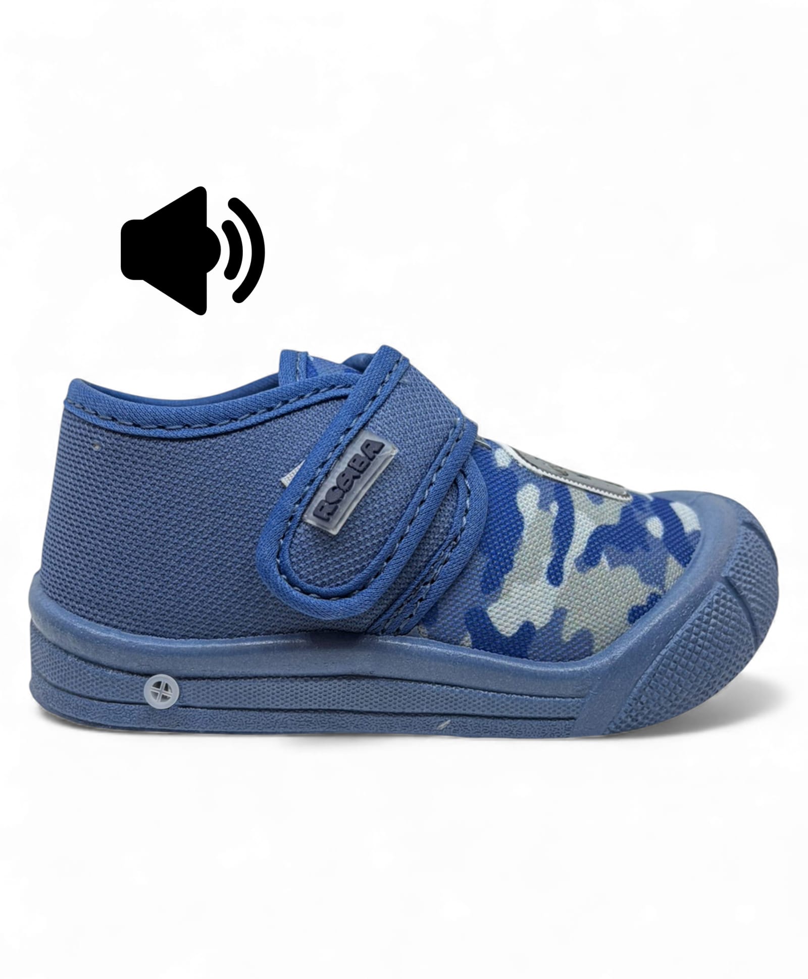 Lil Lollipop Camouflaged Designed Velcro Closure Musical Booties - Blue-picture-20