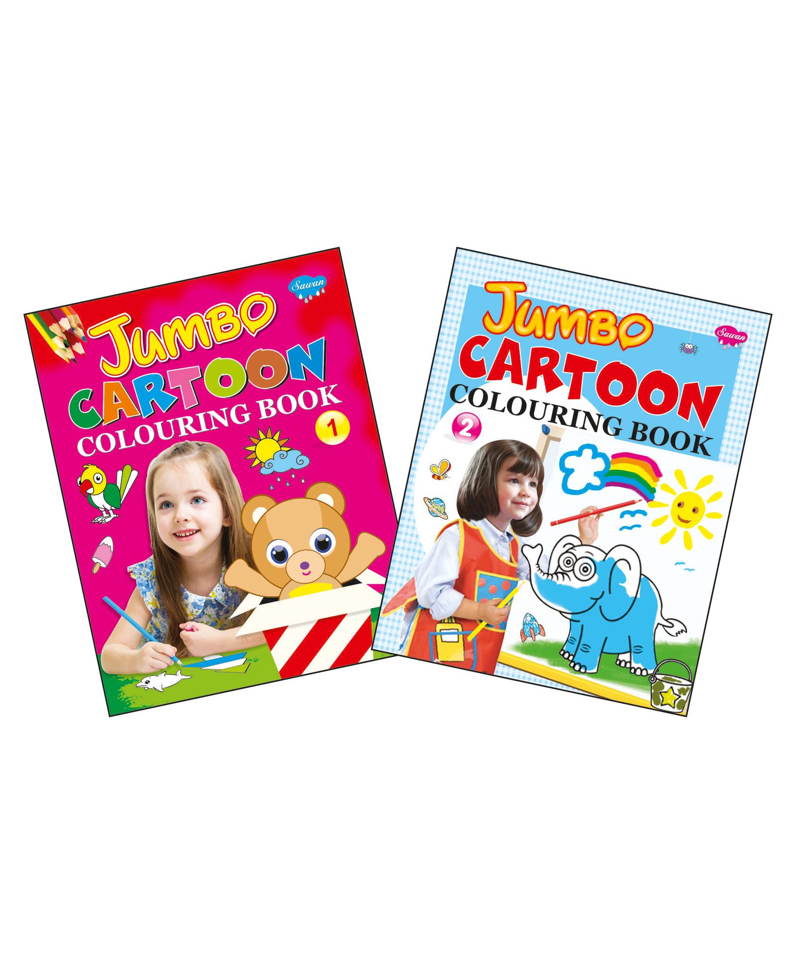 Sawan Colouring Book Set of 2 - English-image-45
