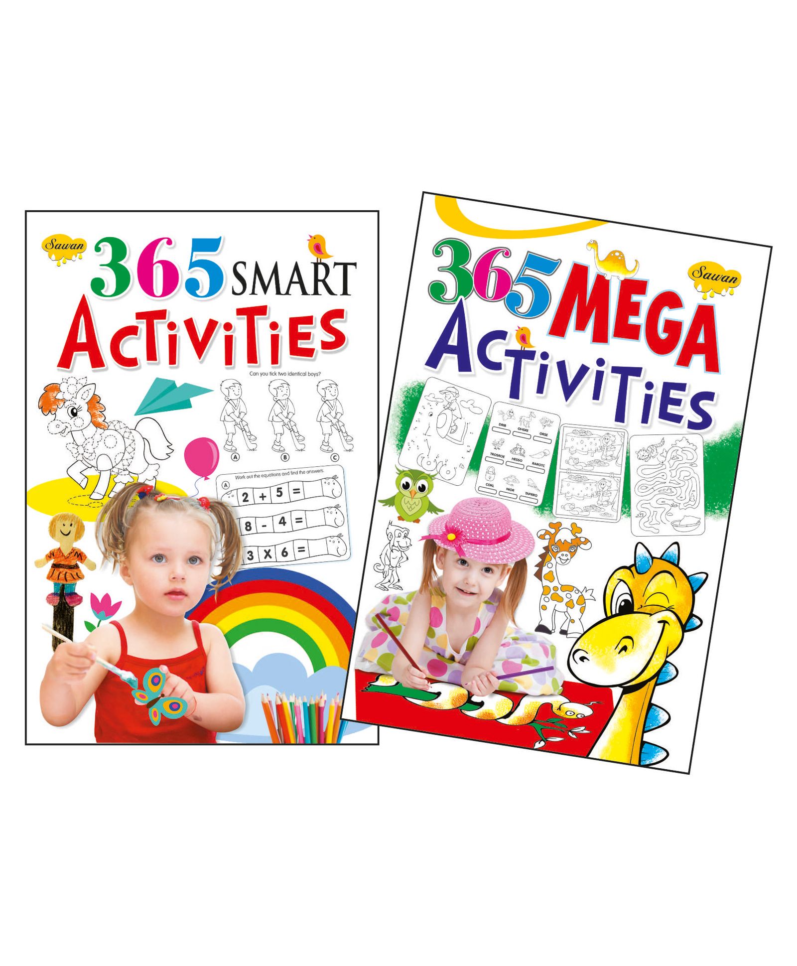 sawan Set of 2 Activity Books - English-picture-16