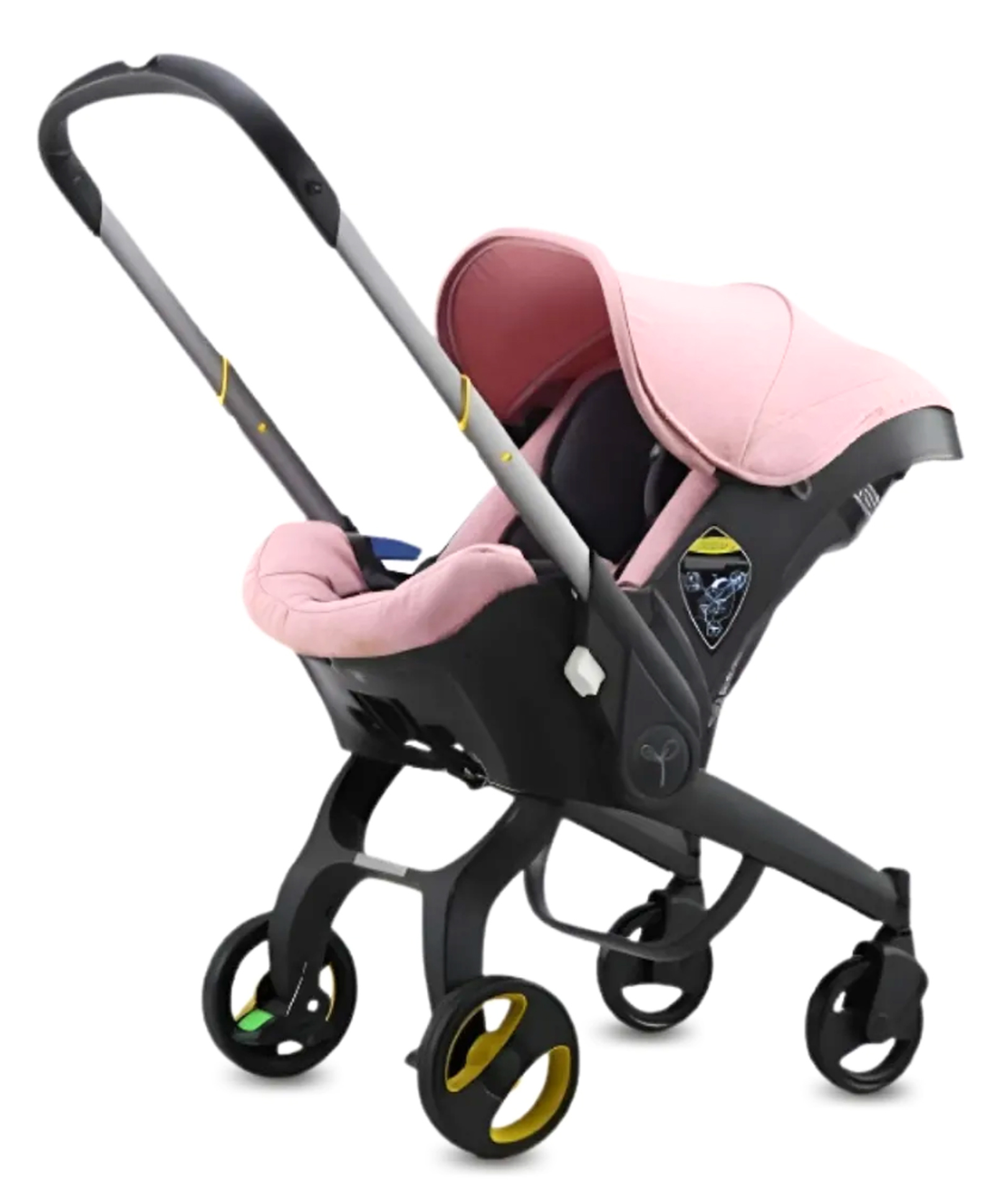 OBABY Matte Pink Stroller cum Car Seat 5 Point Safety Harness Ergonomic Foldable seat Stroller for New Born and Toddler-picture-15
