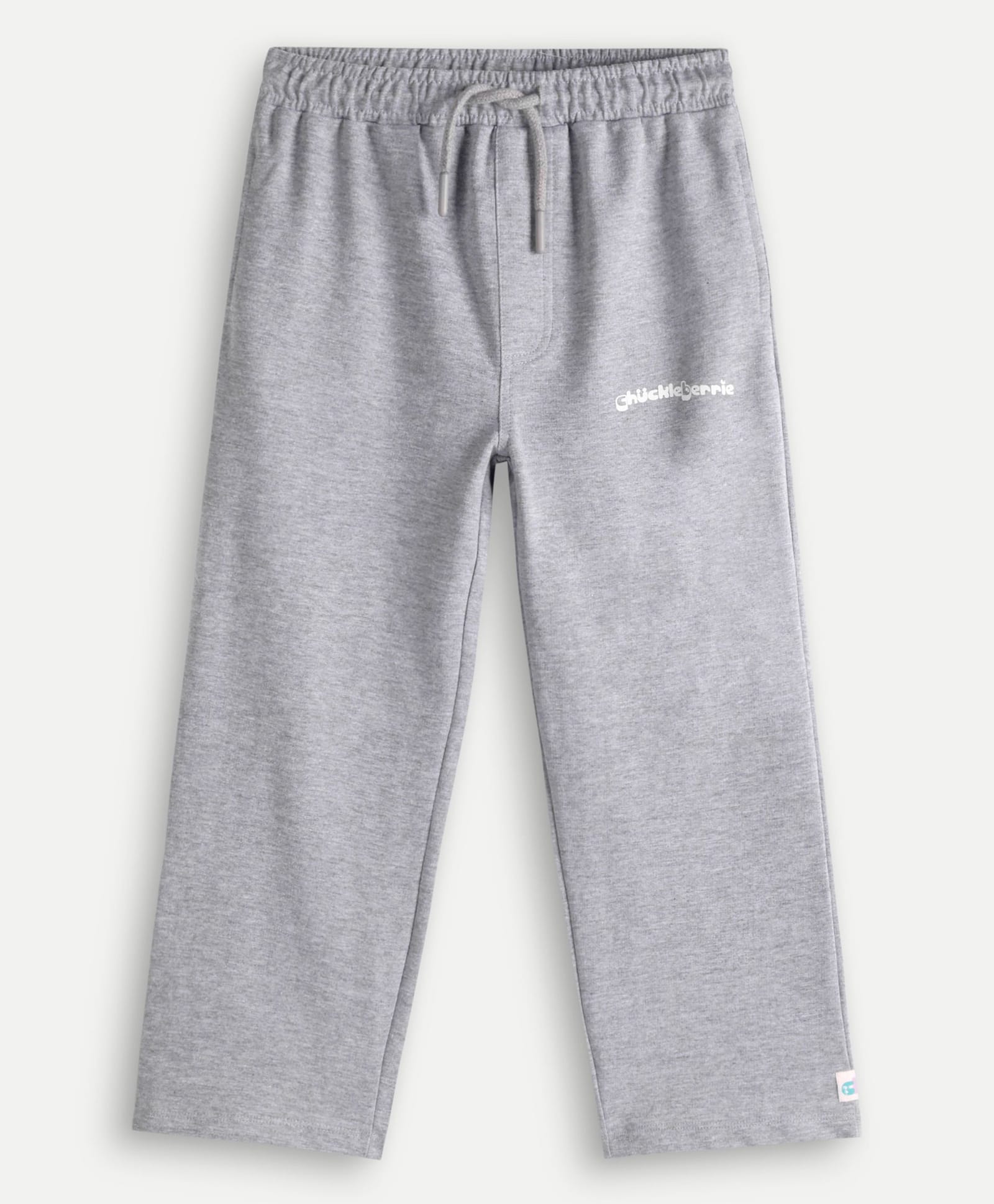 chuckleberrie Cotton Knit Solid Track Pants - Grey-picture-25