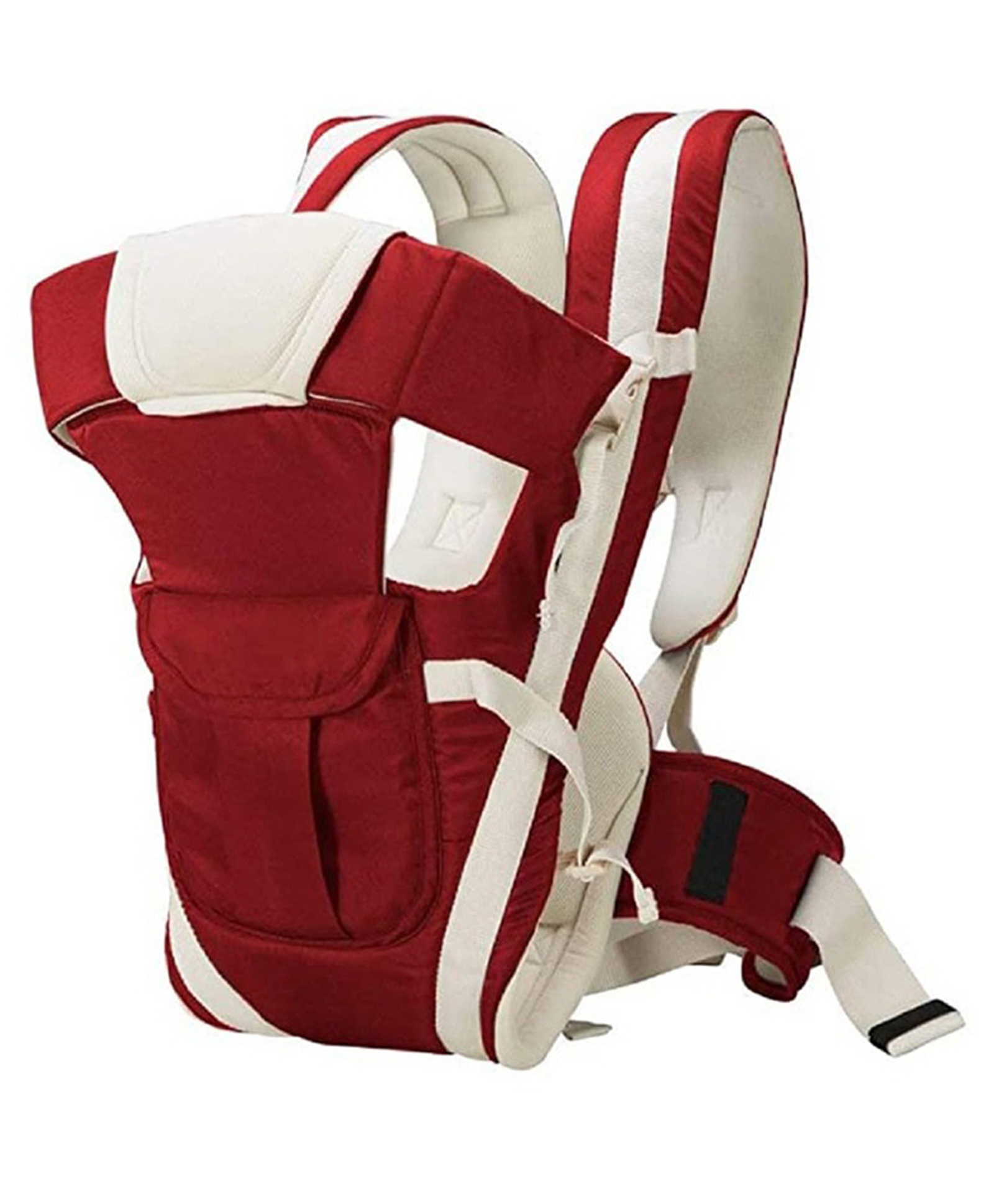 DOMENICO Baby Carrier Bag Adjustable Hands Free 4 in 1 Baby Baby Safety Belt Child - Maroon-picture-11