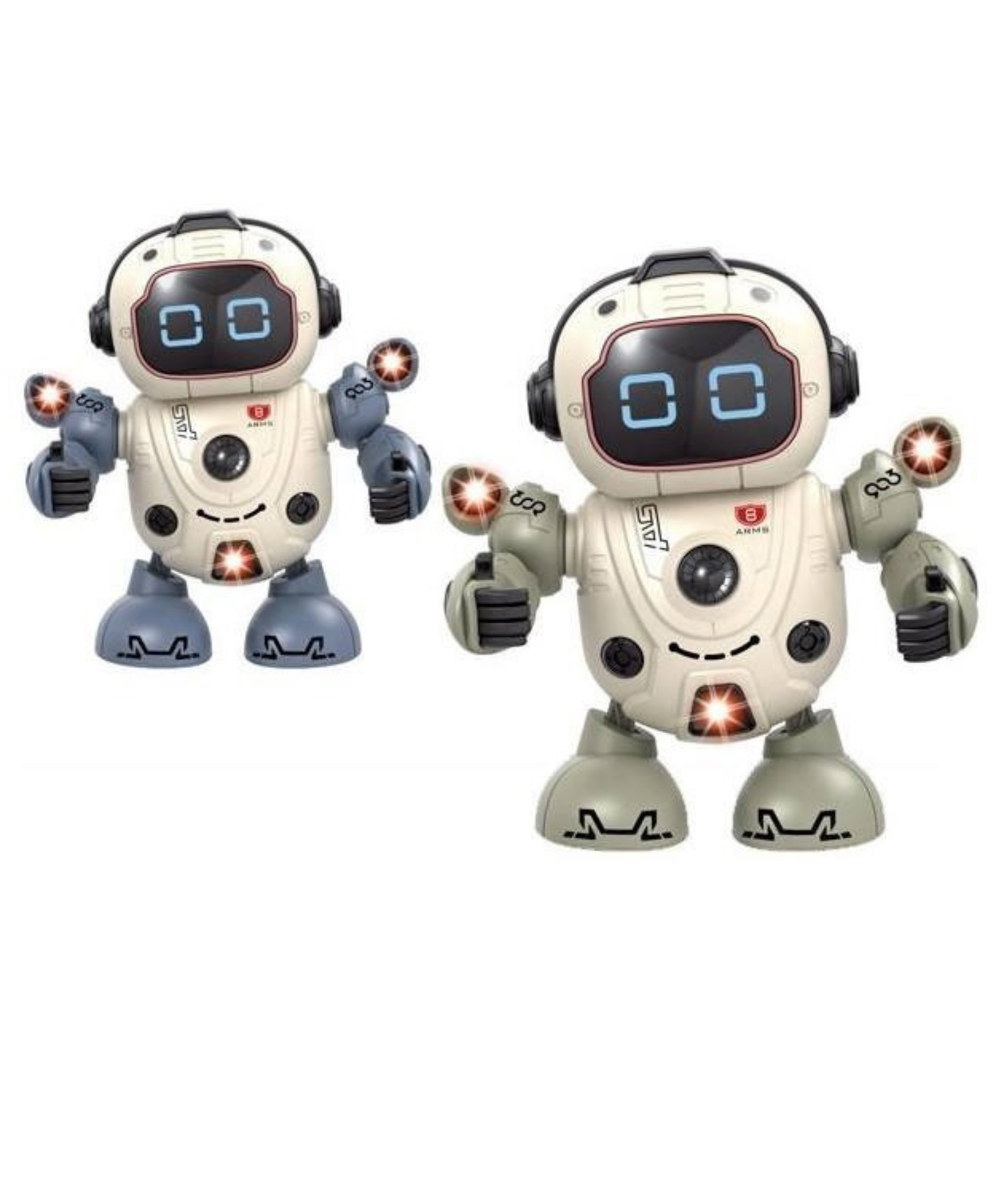 Lumo Brilliant Toys Electric Walking Dancing Smart Robot Toy with 3D Lights, Interactive Dancing Robot Toys For Kids - (Pack of 1 Color May Vary)-picture-10