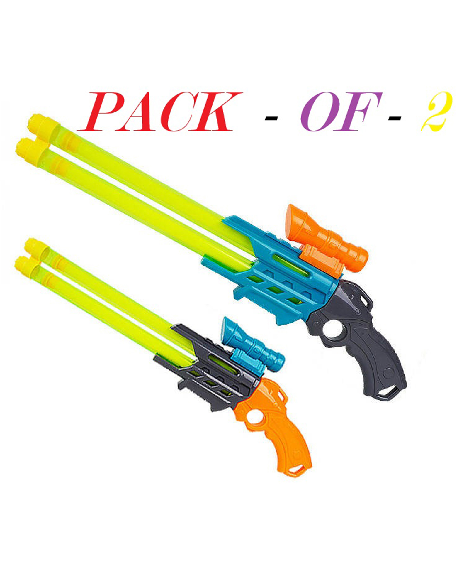 AKN TOYS Plastic Beach Squirt Watering Gun With 2 Slots And Binocular To Play and Adventures For Kids- PACK OF 2 - ( COLOR MAY VARY )-picture-31