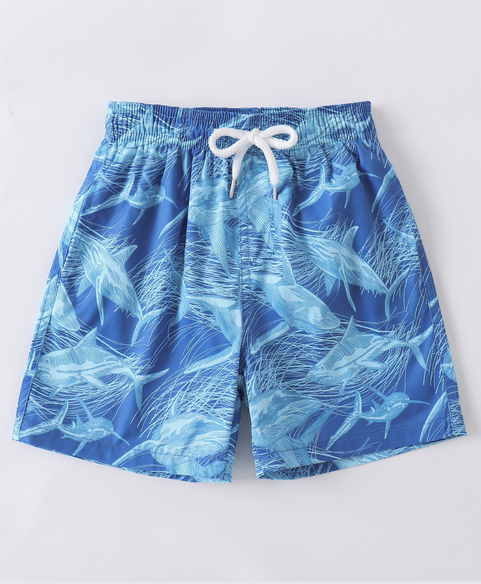 Mark & Mia Sea Life Printed Swimming Trunk - Blue-picture-18