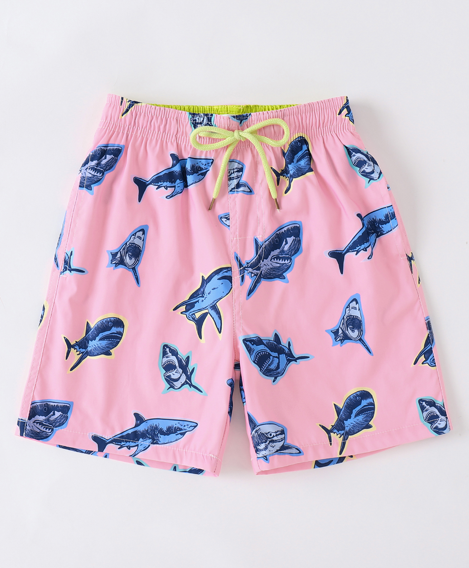 Mark & Mia Swimming Trunks with Fish Print - Pink-picture-28