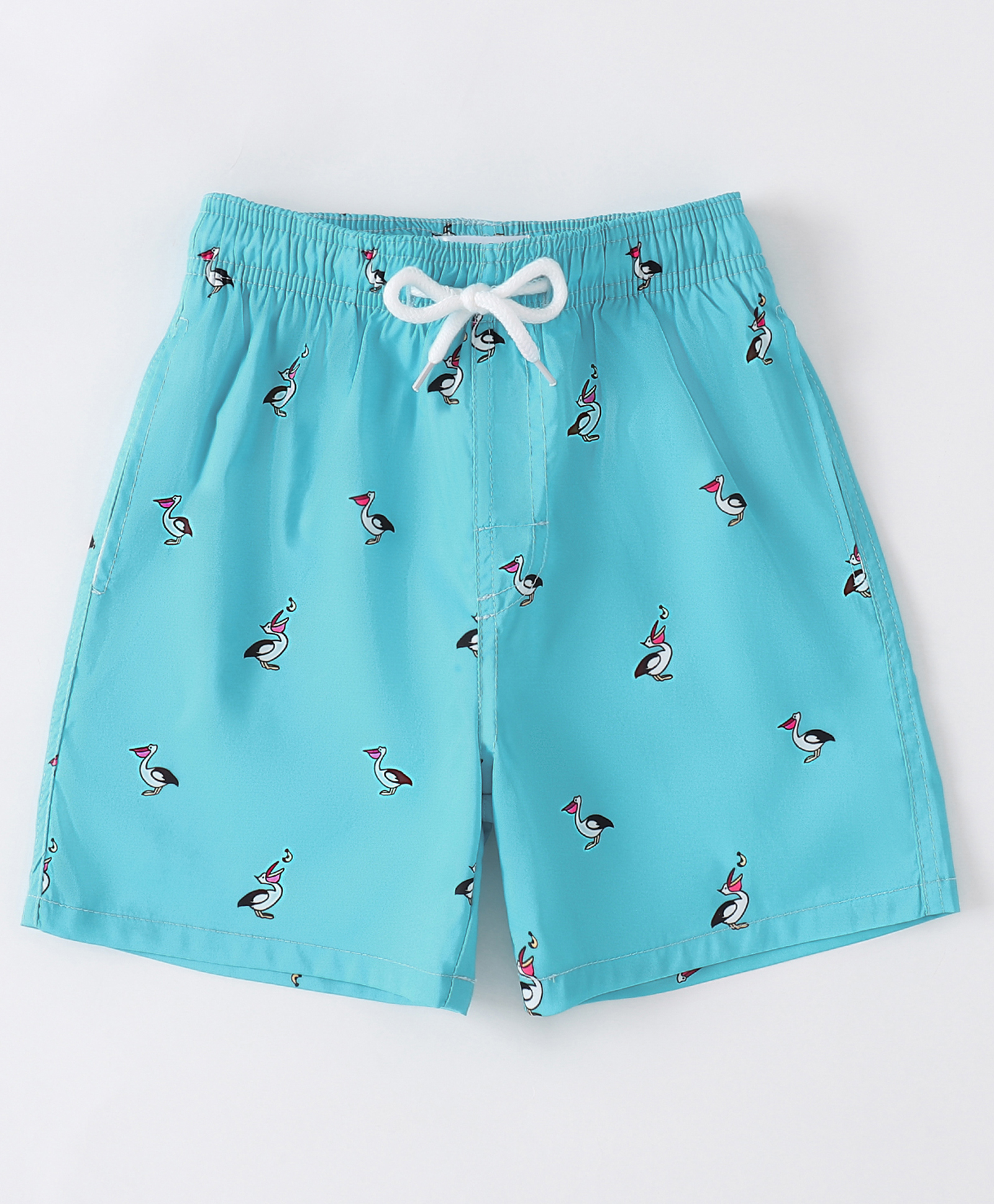 Mark & Mia Birds Printed Swimming Trunk - Light Blue-image-25