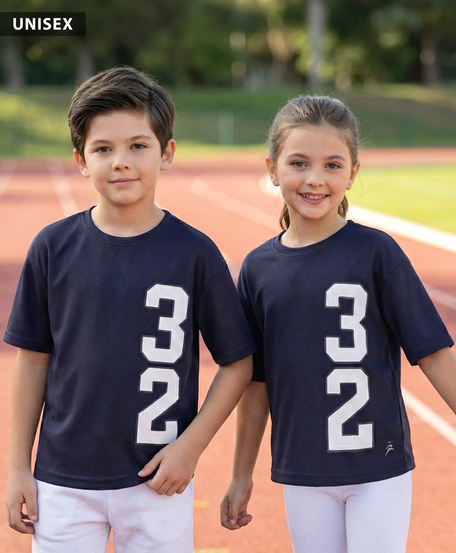 Pine Active Knit Drop Shoulder Half Sleeves T-Shirt with Numbers Print - Navy Blue-picture-43