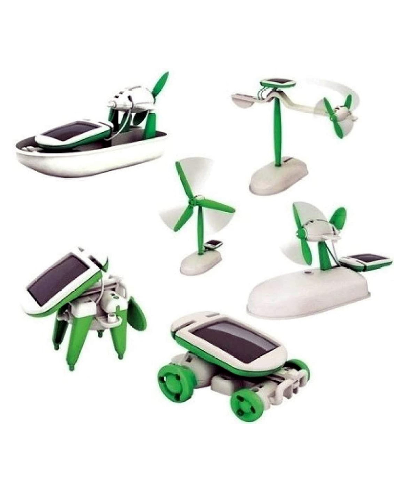 Muren 6-in-1 Hybrid Solar Series DIY Educational Science Project Robot Kit Learning Toy For Kids-Design & Color May Vary-picture-25