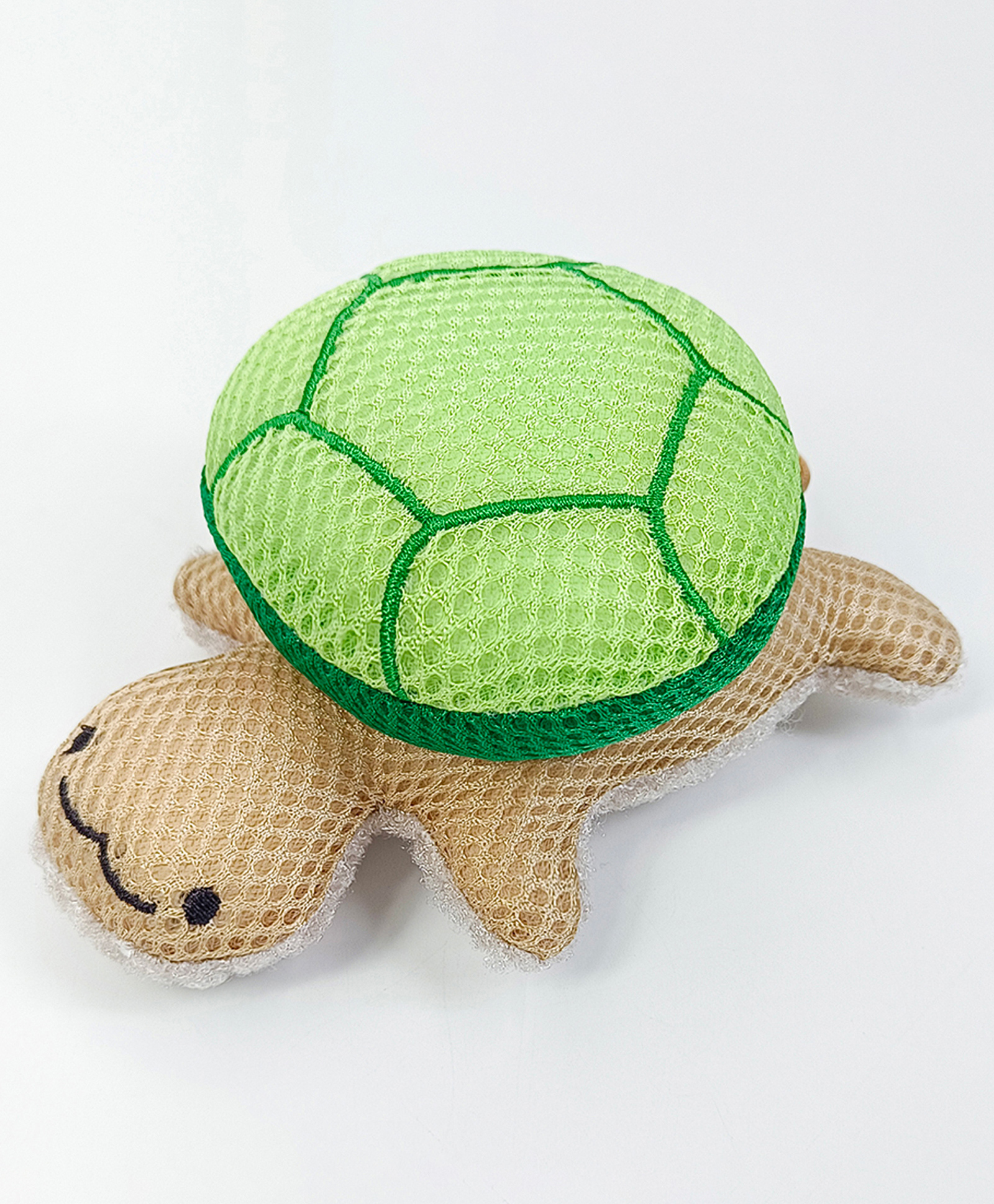 Eco Shine Turtle Shaped Bath Sponge/Loofah - Green-image-12