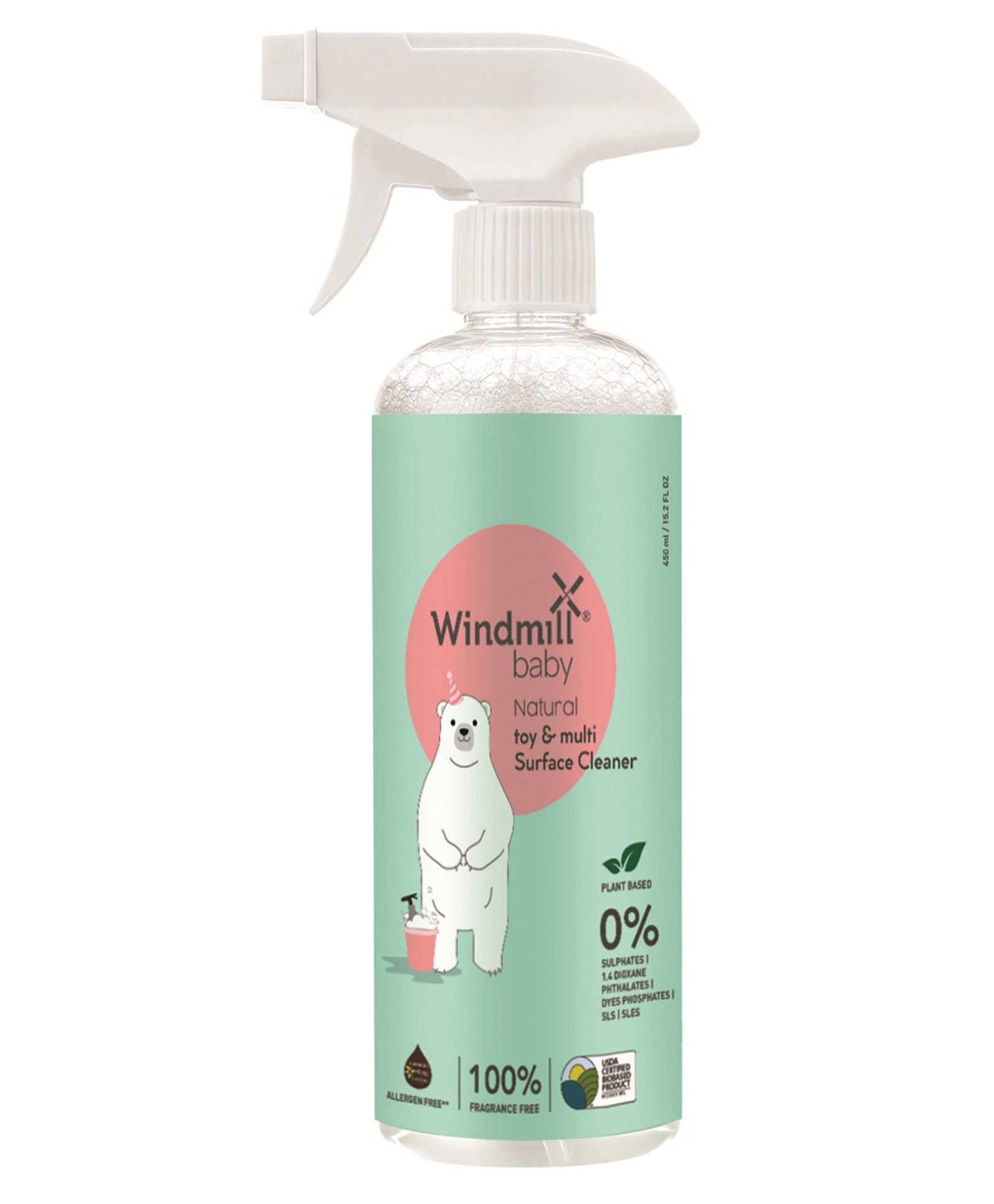 Windmill Baby Natural Multi Surface Cleaner - 450 ml-picture-23