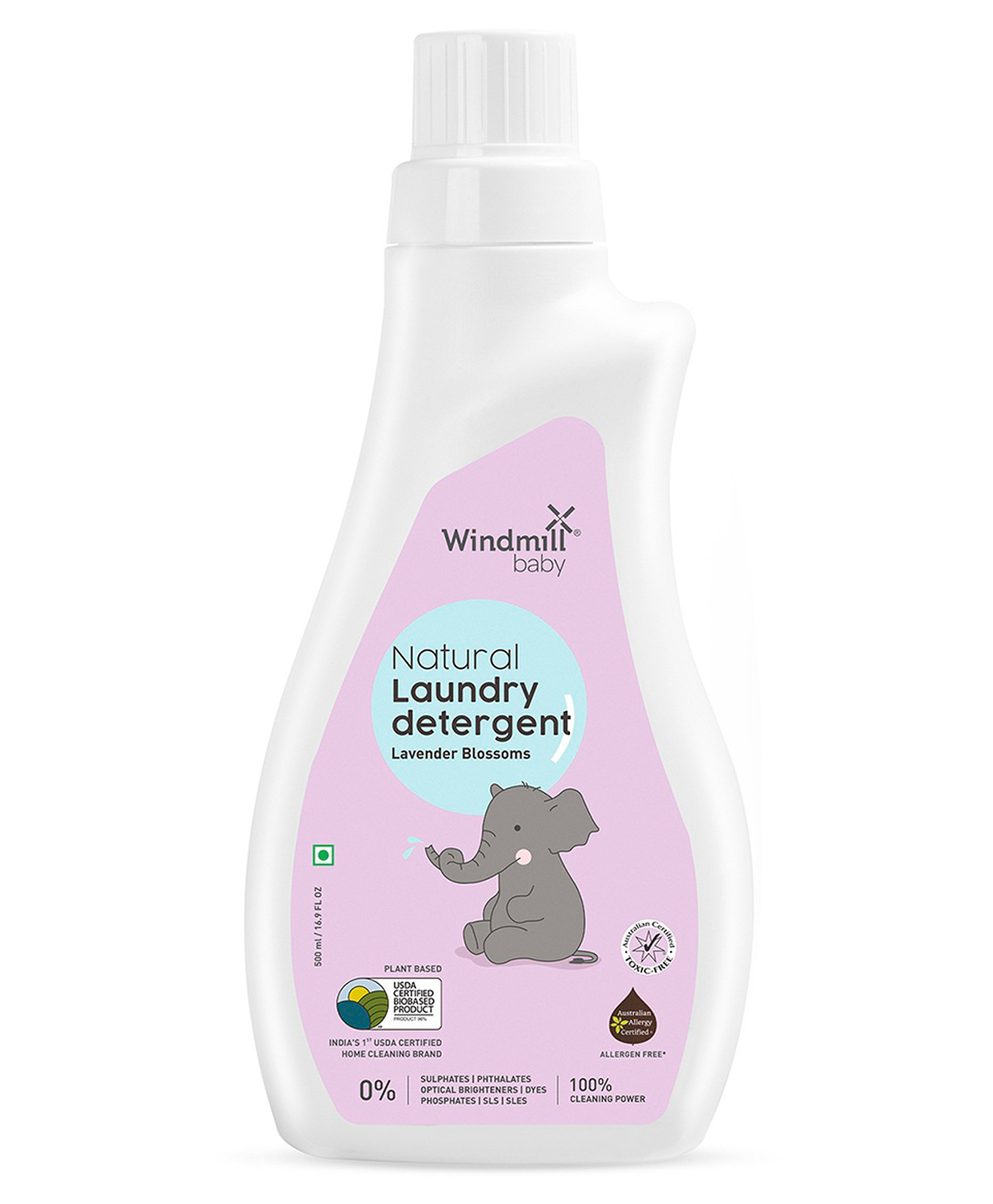 Windmill Baby Natural Laundry Detergent Lavender Blossoms - 500 ml-image-16