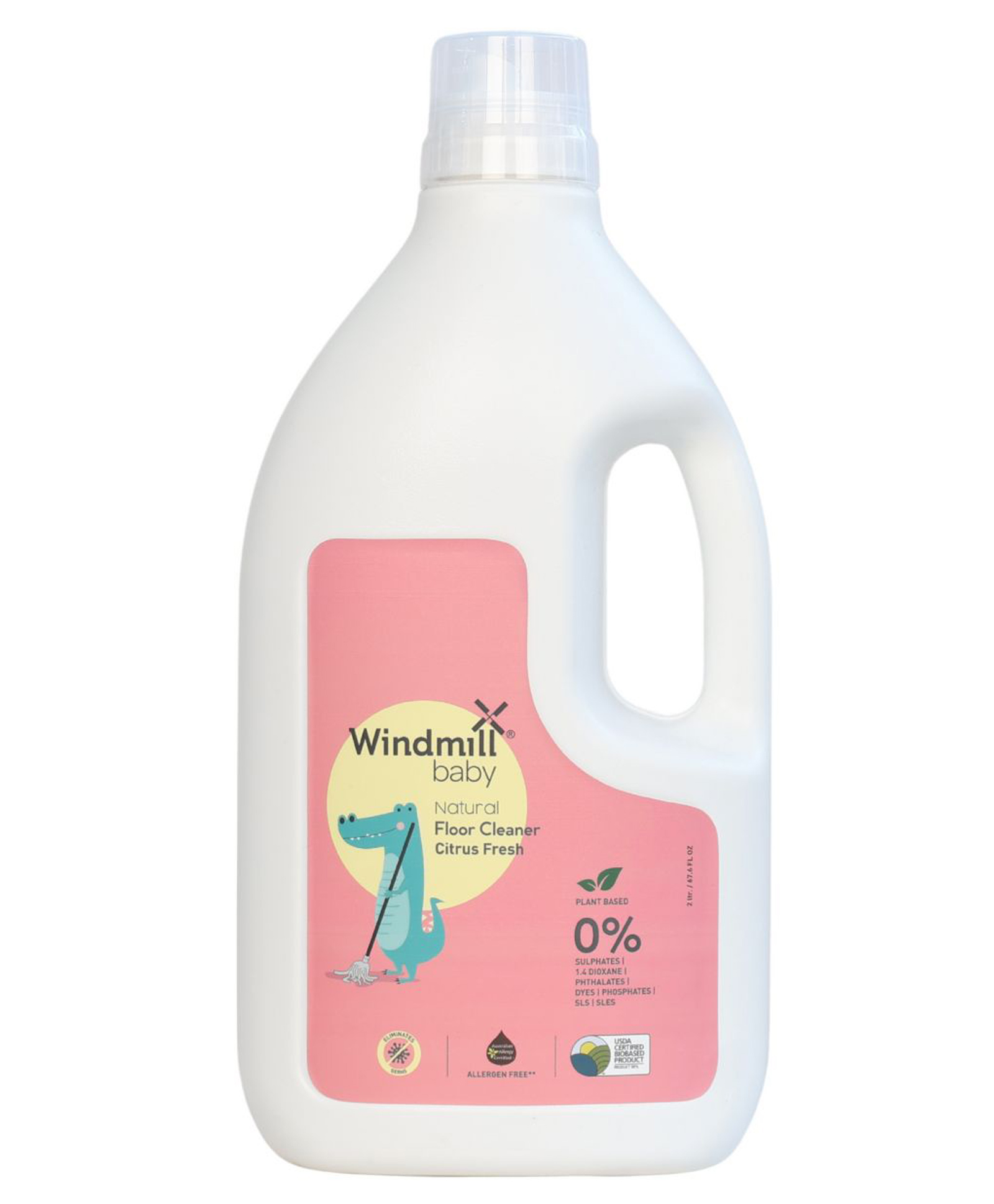 Windmill Baby Natural Floor Cleaner Citrus Fresh - 2000 ml-picture-21
