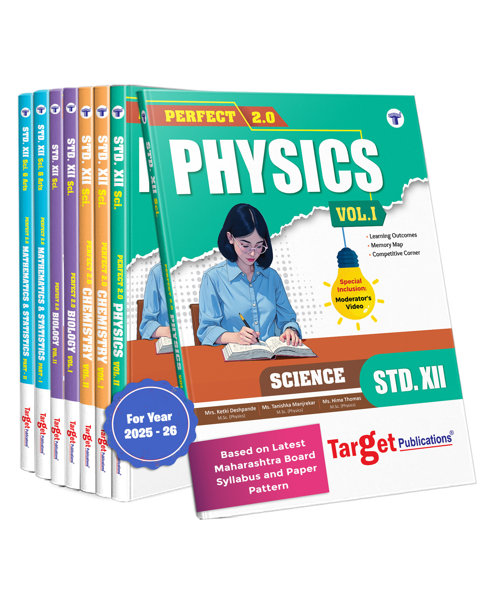 Std 12 Science - Physics, Chemistry, Maths & Biology | HSC Maharashtra State Board | Based on the Std XII New Syllabus | Perfect Notes | Set of 8-image-21